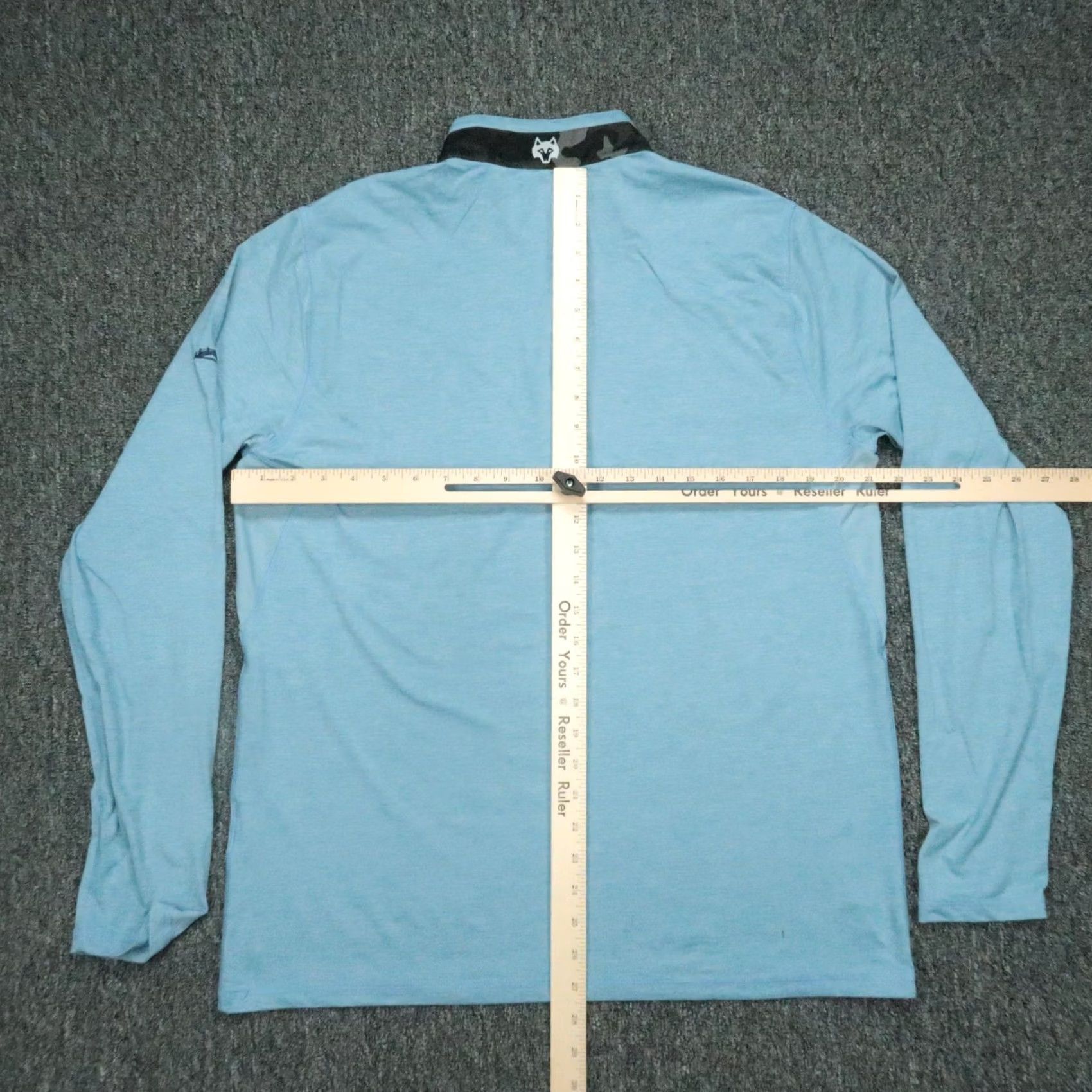 Vintage Greyson Pullover Mens Large Blue Quarter Zip Tate Performance Golf Sweater Size US L / EU 52-54 / 3 - 7 Thumbnail