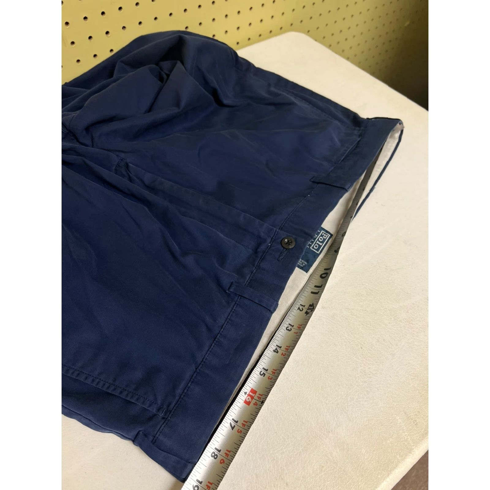 Polo Ralph Lauren VINTAGE Polo Ralph Lauren Chino Pants Mens 39x35 Tall 100% Cotton Navy Blue Size US L / EU 52-54 / 3 - 6 Thumbnail
