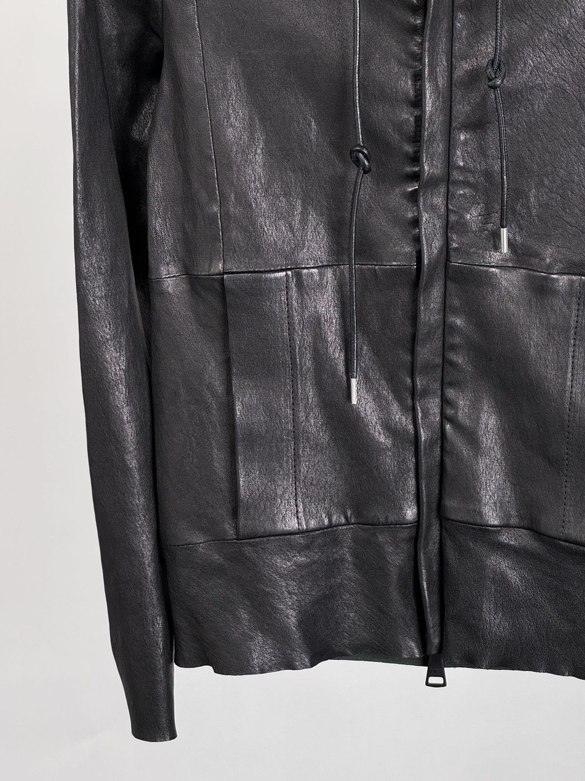 Giorgio Brato Leather zip up jacket Size US S / EU 44-46 / 1 - 6 Thumbnail