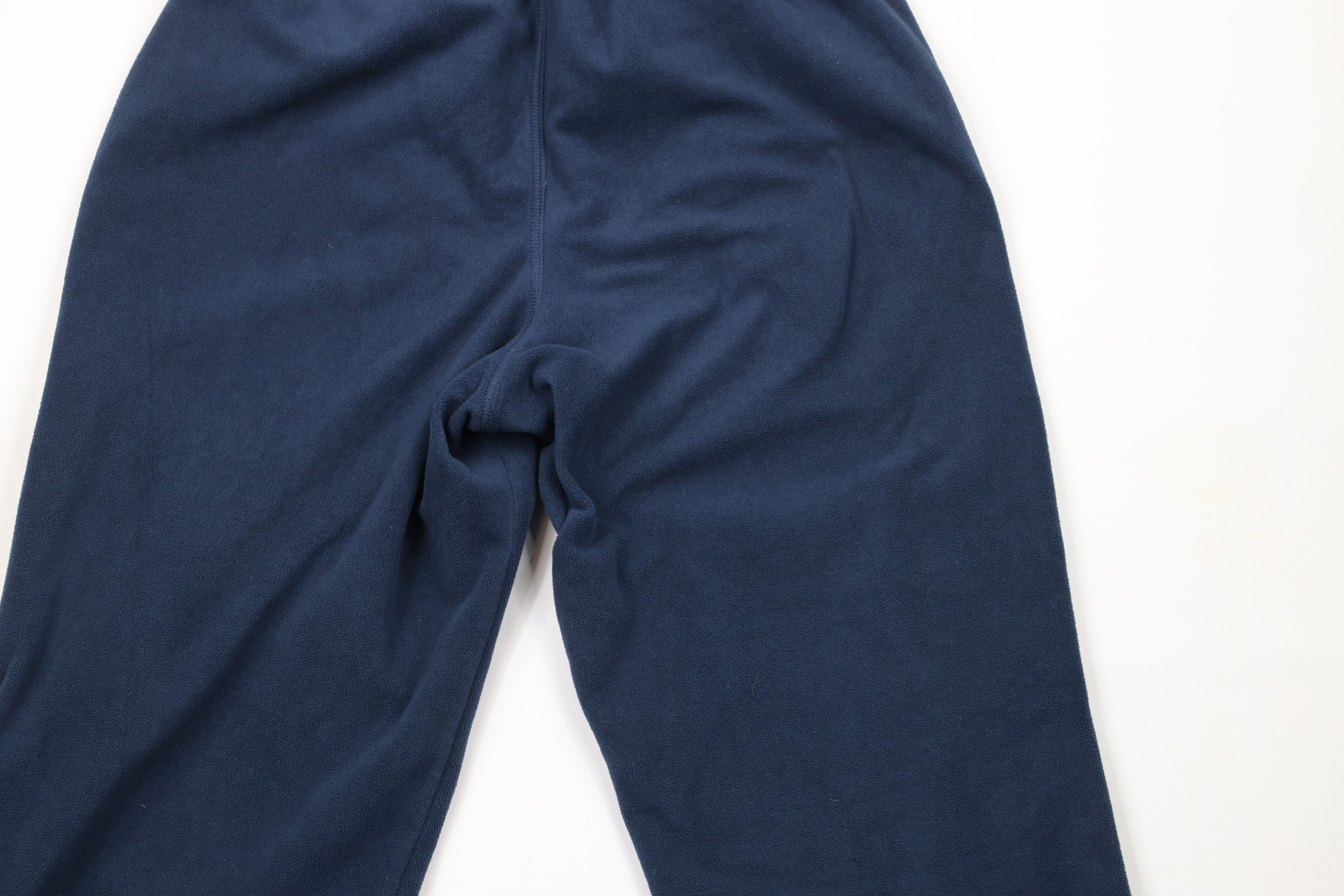 Reebok × Vintage Vintage Reebok Spell Out Wide Leg Fleece Sweatpants Blue Size US 32 / EU 48 - 10 Thumbnail