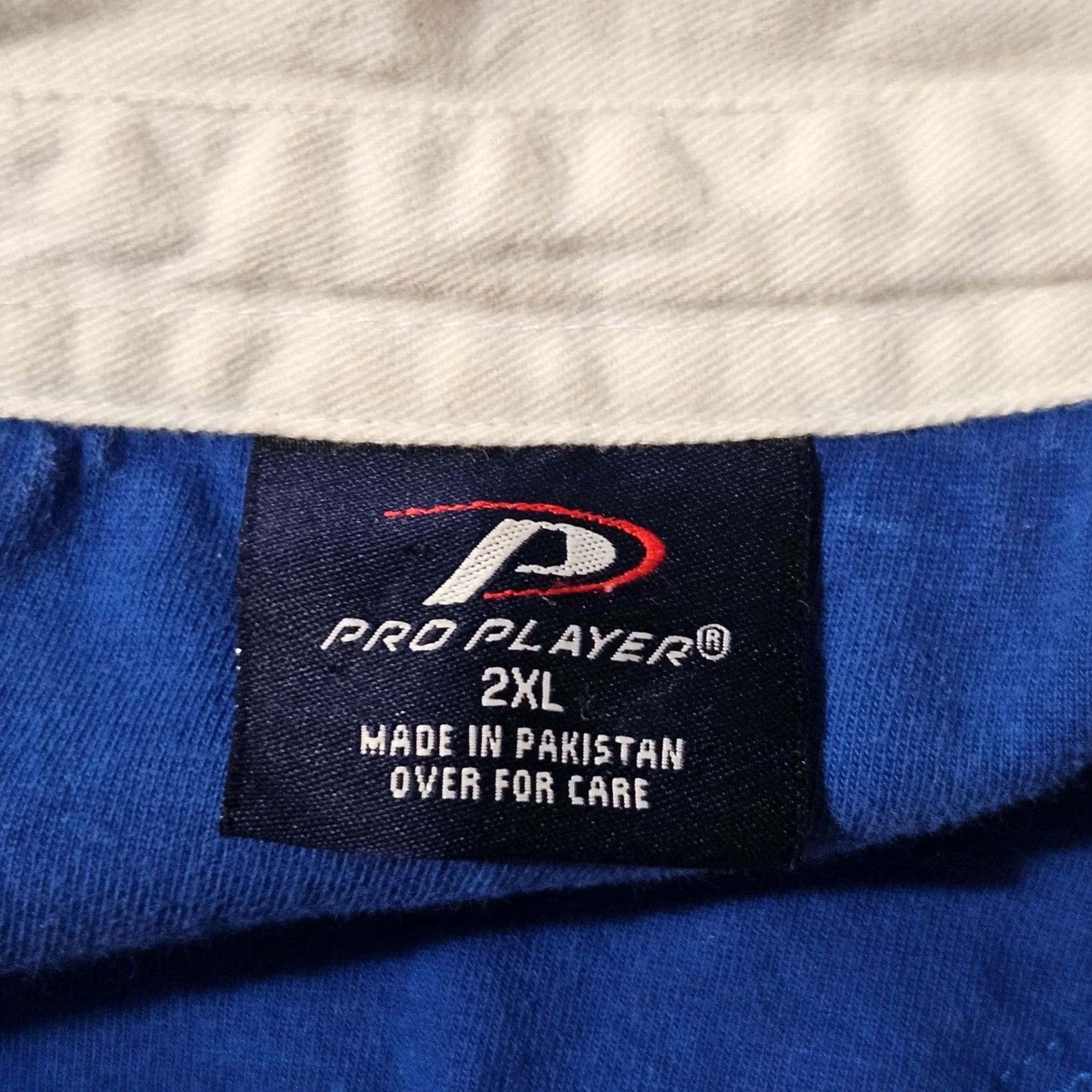 Pro Player Pro Player Rugby Style Shirt Mens 2XL Orange Blue Striped Size US XXL / EU 58 / 5 - 3 Thumbnail