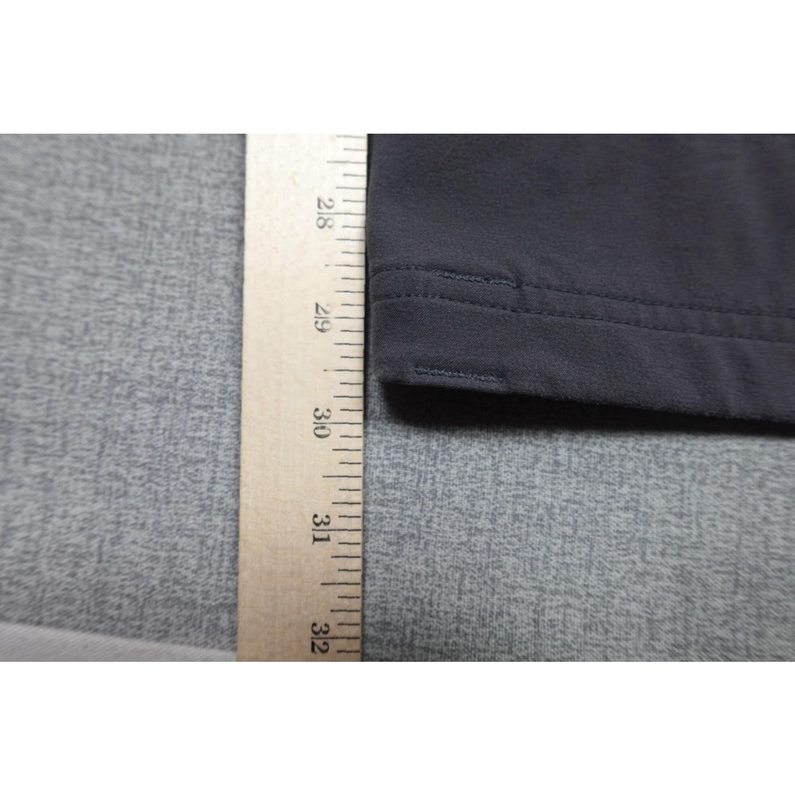 Vintage L.L.Bean Pants Mens 34x30 Gray Softshell Hiking Schoeller Dryskin Belted Stretch Size US 34 / EU 50 - 4 Thumbnail