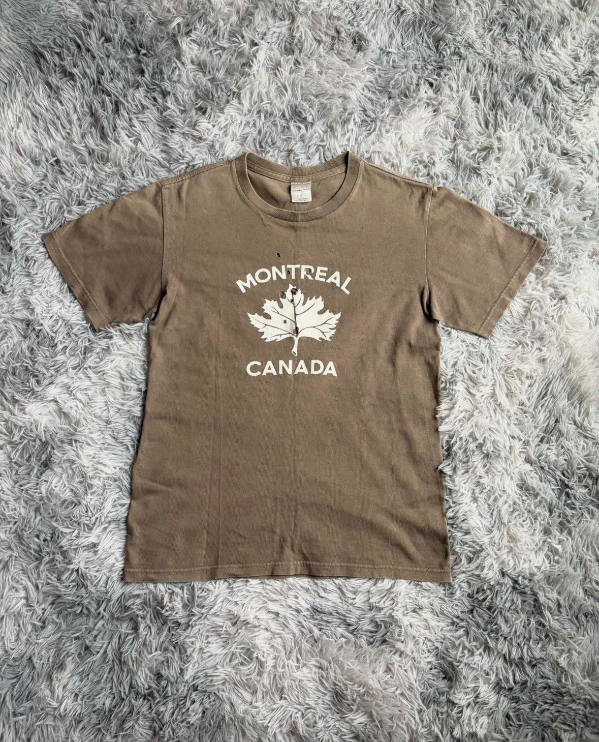 Japanese Brand × Number (N)ine number nine montreal canada tee