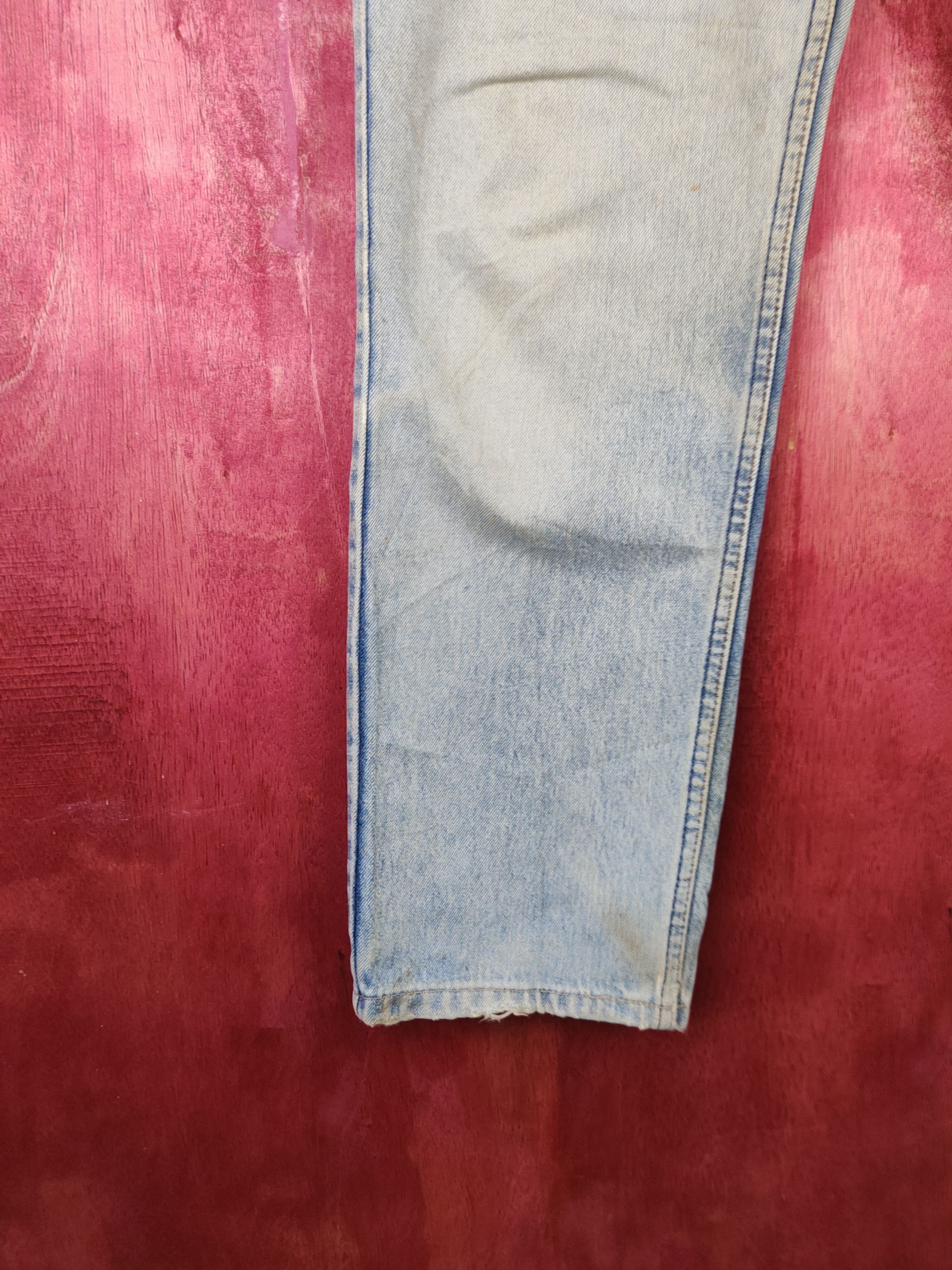Levi's Levi's Blue Faded Distressed Ripped Jeans #S1648 Size US 31 - 4 Thumbnail