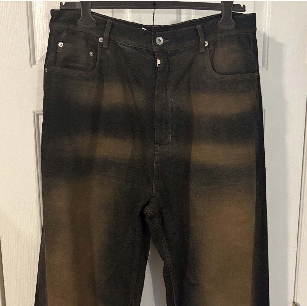Rick Owens Drkshdw Rick Owens DRKSHDW Geth Jeans in Mud Size US 38 / EU 54 - 3 Thumbnail