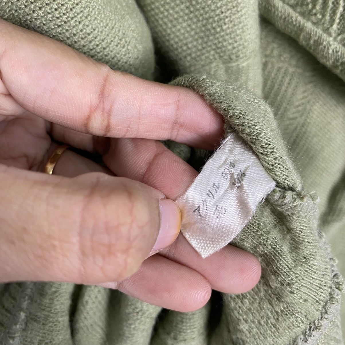 Issey Miyake 📌Vintage Collar Sweatshirt Lindbergh Big Logo Size US L / EU 52-54 / 3 - 17 Thumbnail
