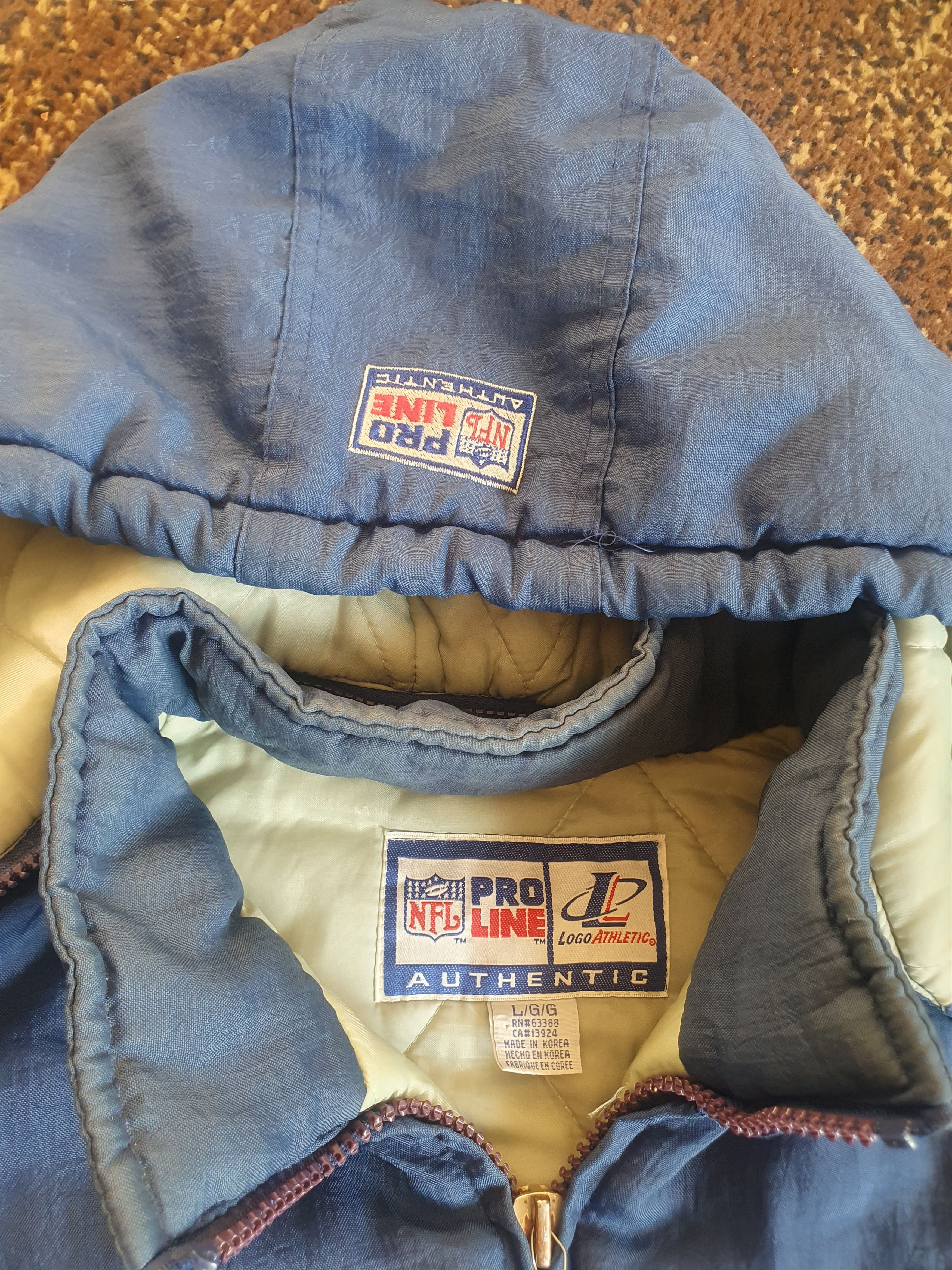 Logo Athletic × Pro Line × Vintage Dallas Cowboys Vtg Pro Line Logo Athletic Jacket sz L Size US L / EU 52-54 / 3 - 7 Thumbnail