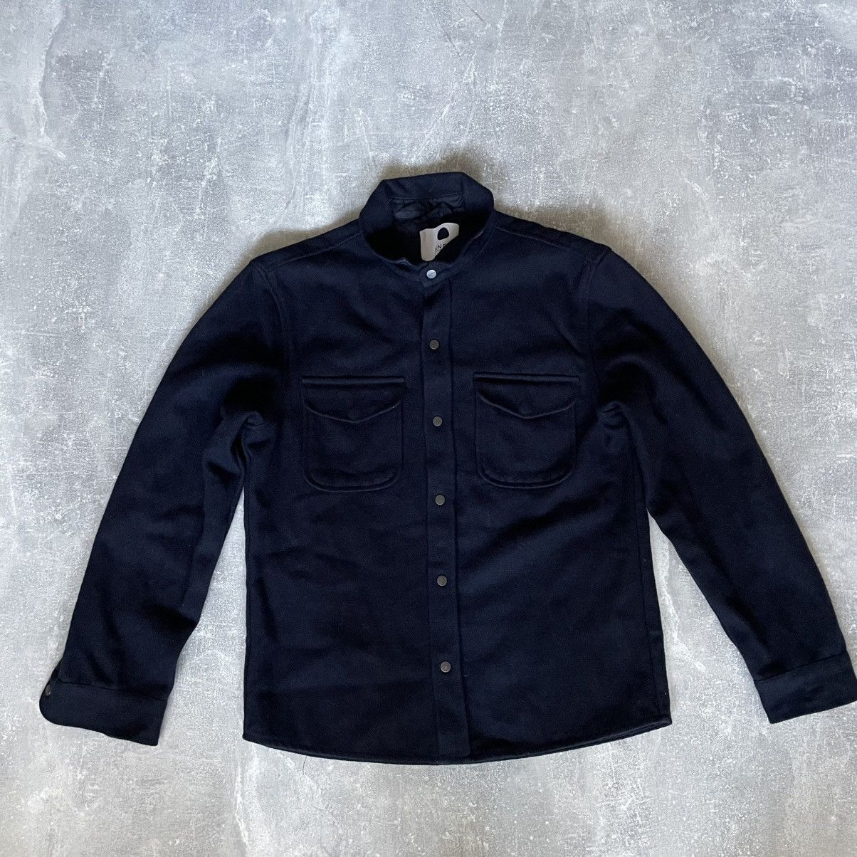 NN07 NN07 Lerik bomber jacket apc old Jonas Overshirt Boiled Wool Size US M / EU 48-50 / 2 - 1 Thumbnail