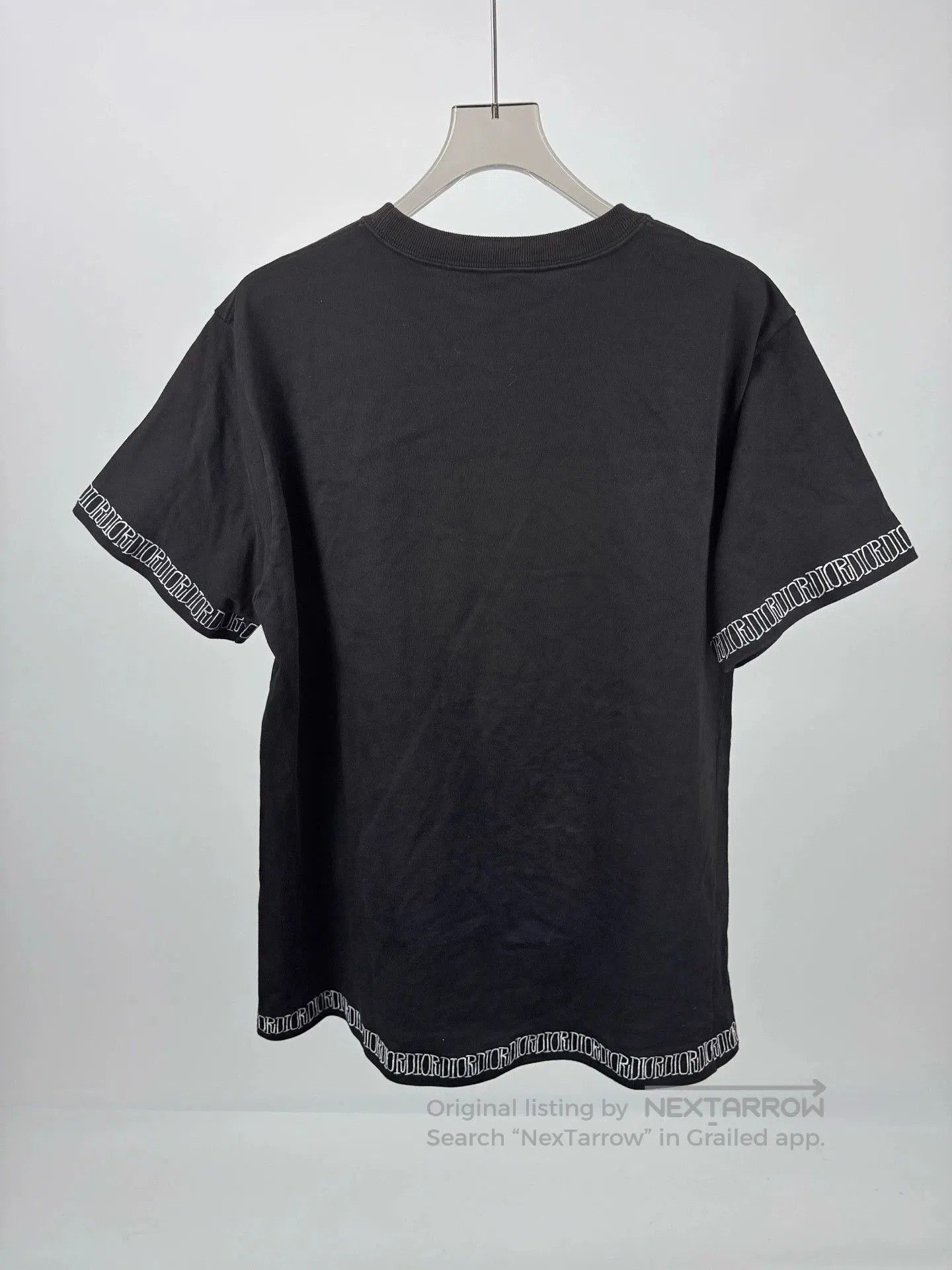 Dior black dior short sleeve logo t-shirt. Size US XL / EU 56 / 4 - 2 Thumbnail