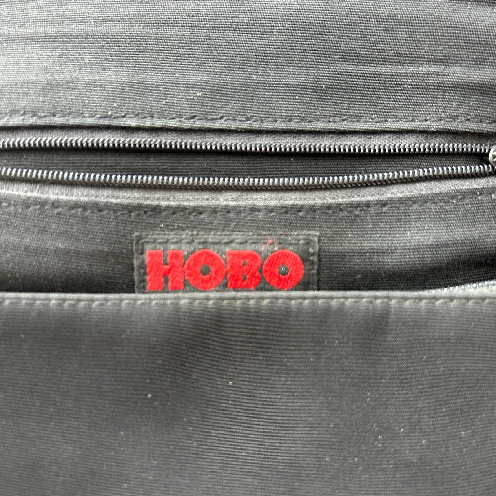 Hobo Vintage 90s Hobo International Crossbody Purse Black Leather Size ONE SIZE - 3 Thumbnail