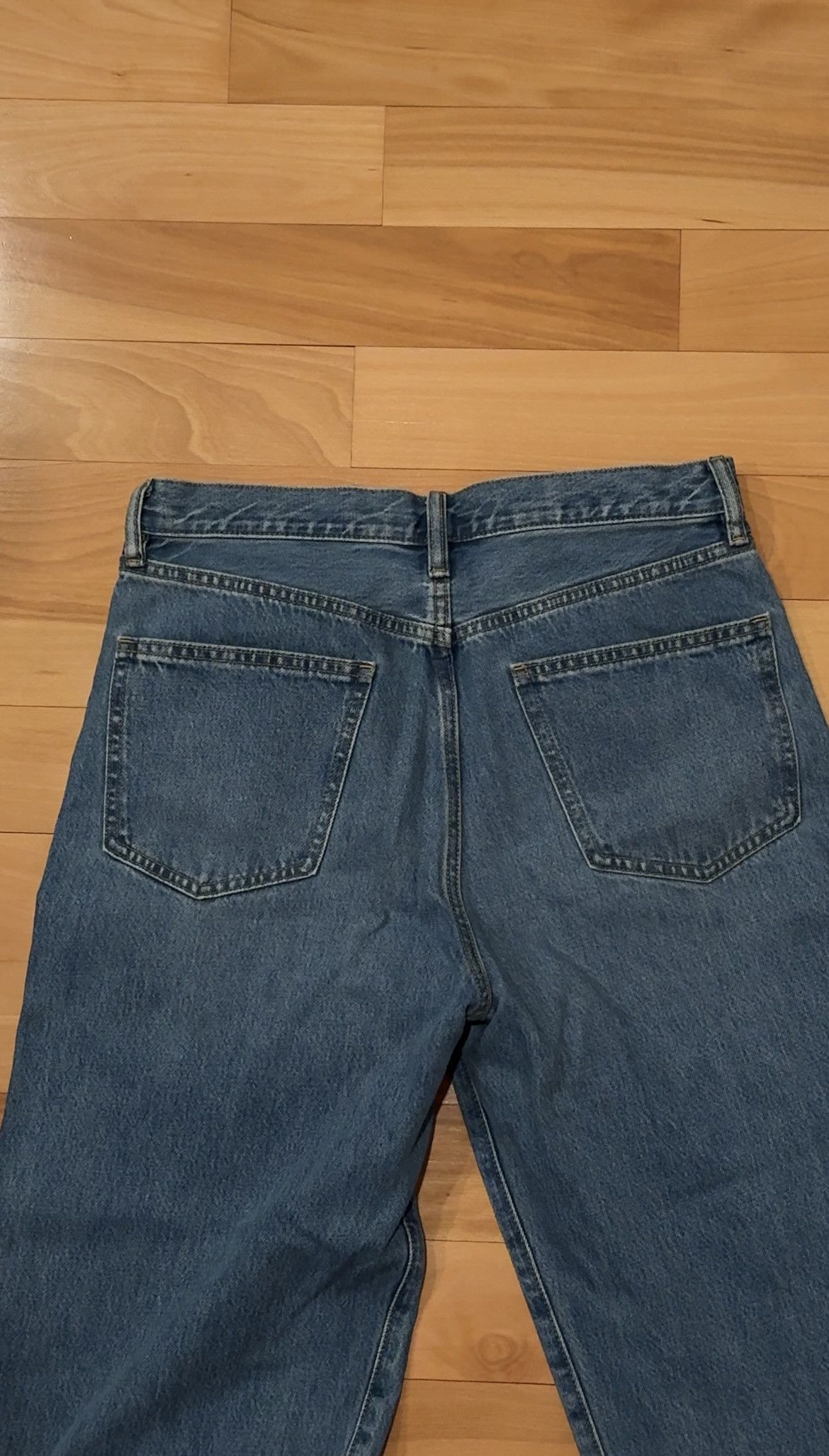 GU GU Japanese Denim Baggy Jeans Size US 30 / EU 46 - 3 Thumbnail