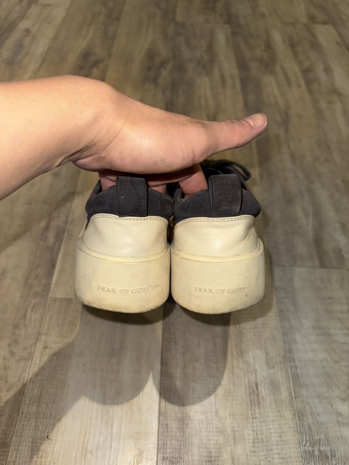 Fear of God Fear of God Suede Low-Top Sneaker – Made in Italy – Size 40 Size US 7 / EU 40 - 4 Thumbnail