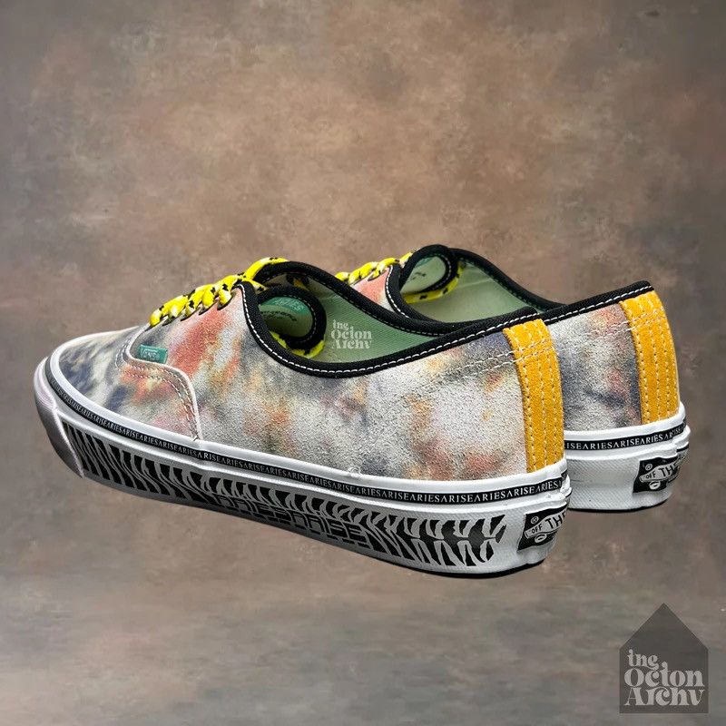 Vans Aries x Vans OG Authentic LX 'Tie Dye' VN0A4BV9YZC [SAMPLE] Size US 9.5 / EU 42-43 - 2 Thumbnail