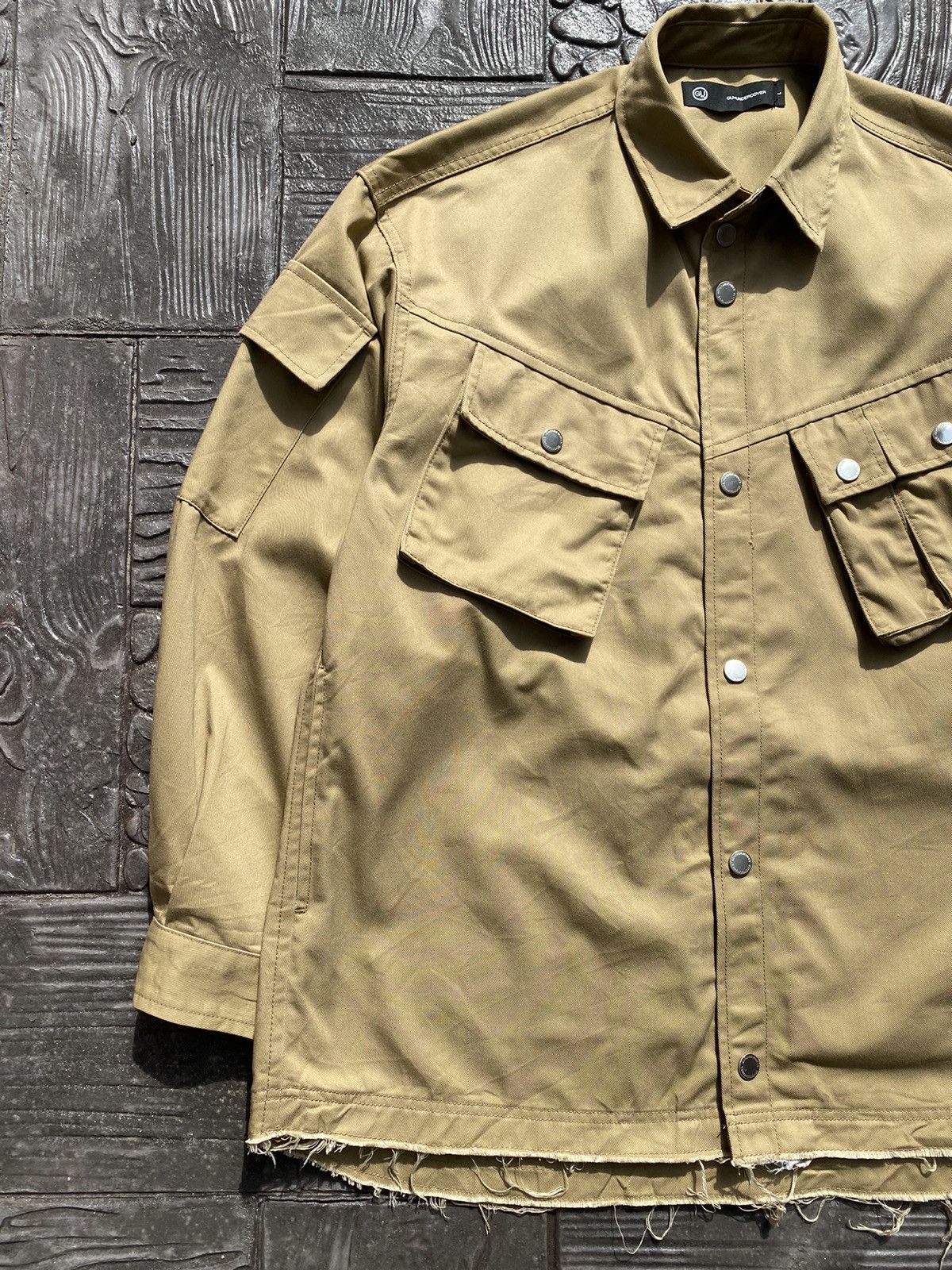 GU × Undercover F/W21 GU x UNDERCOVER Military Field Distressing Jacket Size US L / EU 52-54 / 3 - 4 Thumbnail