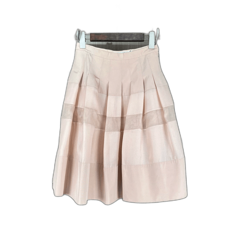 Dior Dior Silk Pleated Skirt Size 36-2507
