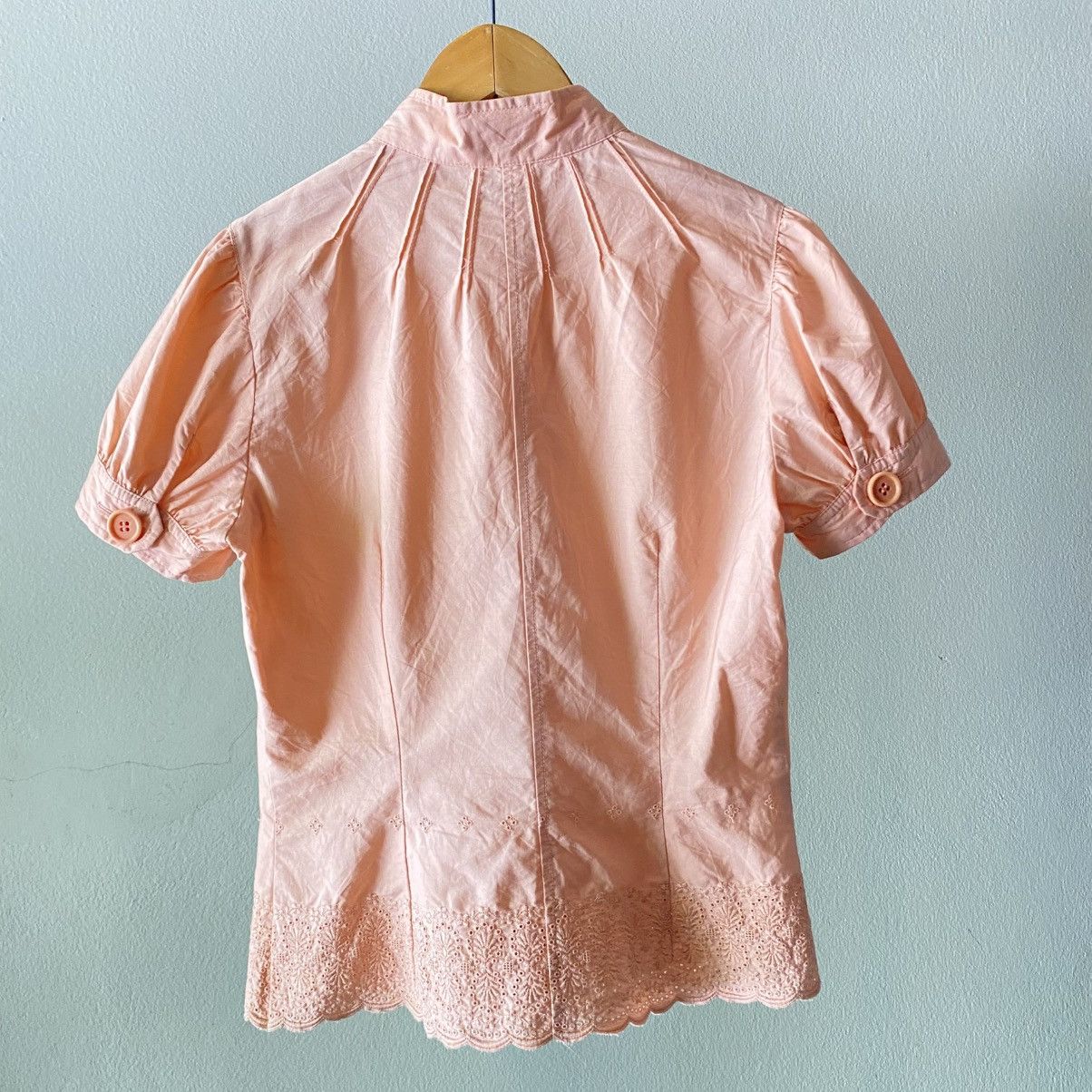 Paul Smith Paul Smith Peach Puff Blouse Size S / US 4 / IT 40 - 18 Thumbnail