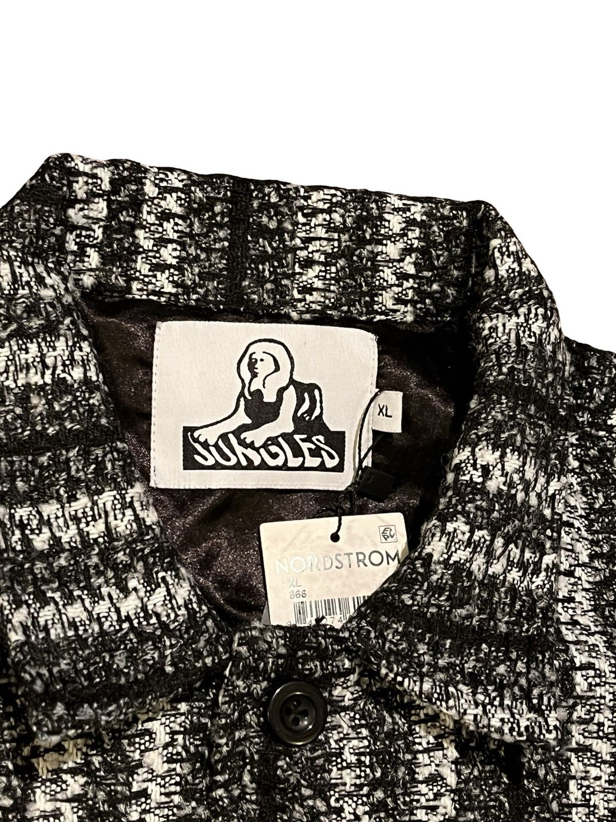 Jungles NWT JUNGLES BOUCLÉ Men’s Workwear Chore Jacket Sz XL Size US XL / EU 56 / 4 - 6 Thumbnail