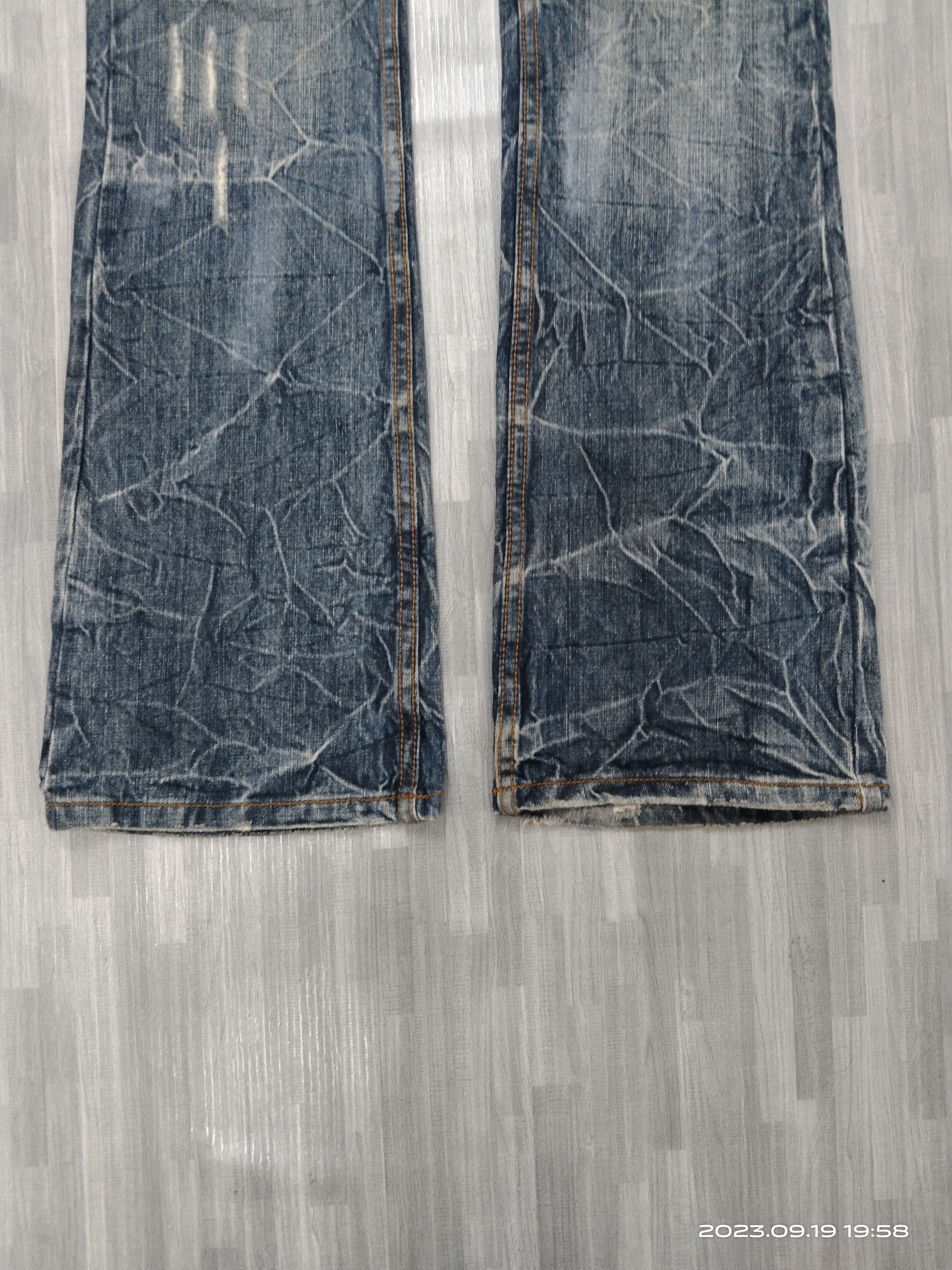 Other FLARE SICK RIPED STUDDED SEMANTIC DESIGN Size US 28 / EU 44 - 7 Thumbnail