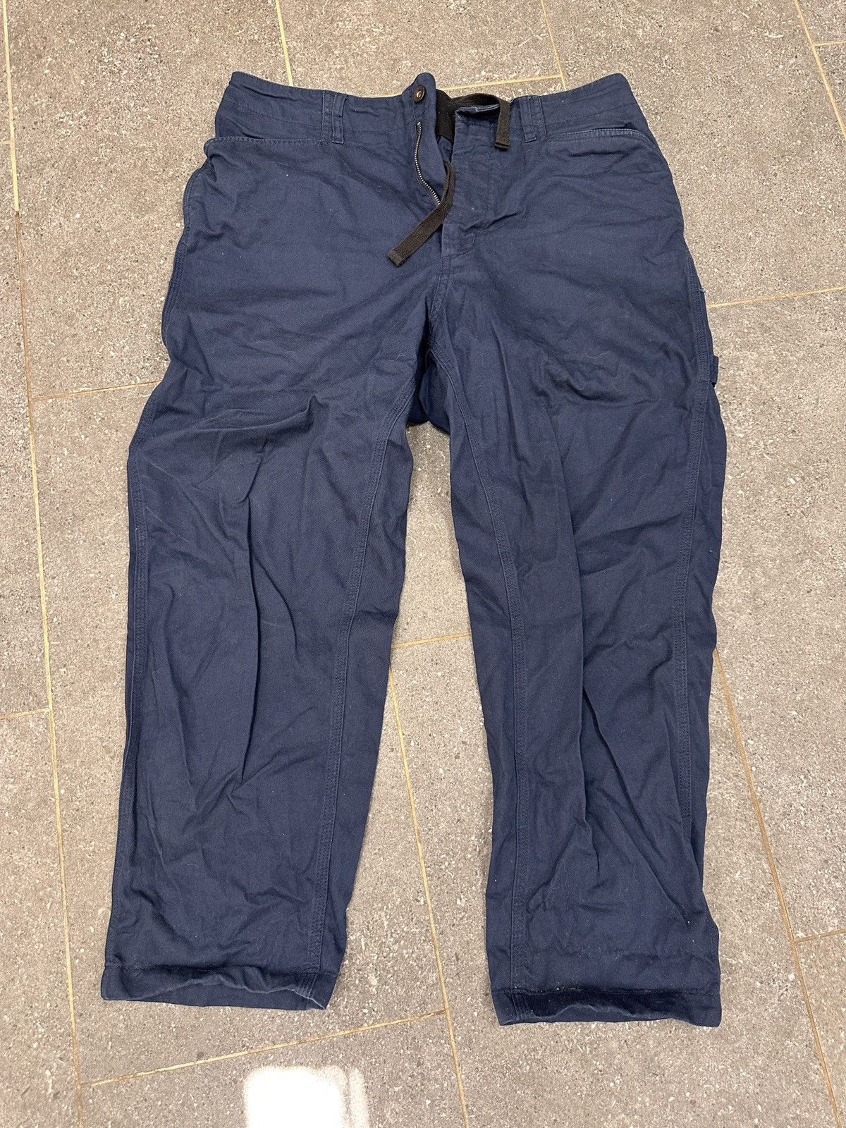 Engineered Garments Engineered Garments Cotton Cordlane Groundpant, Navy Size US 31 - 2 Thumbnail