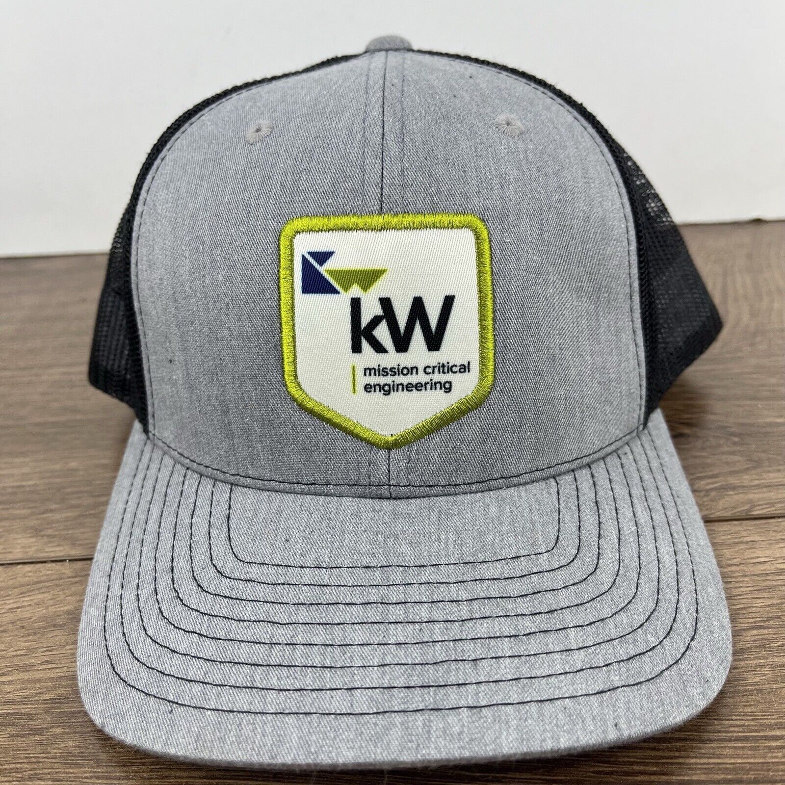 Other KW Mission Critical Engineering Snapback Hat Gray Hat Adjust Size ONE SIZE - 6 Thumbnail