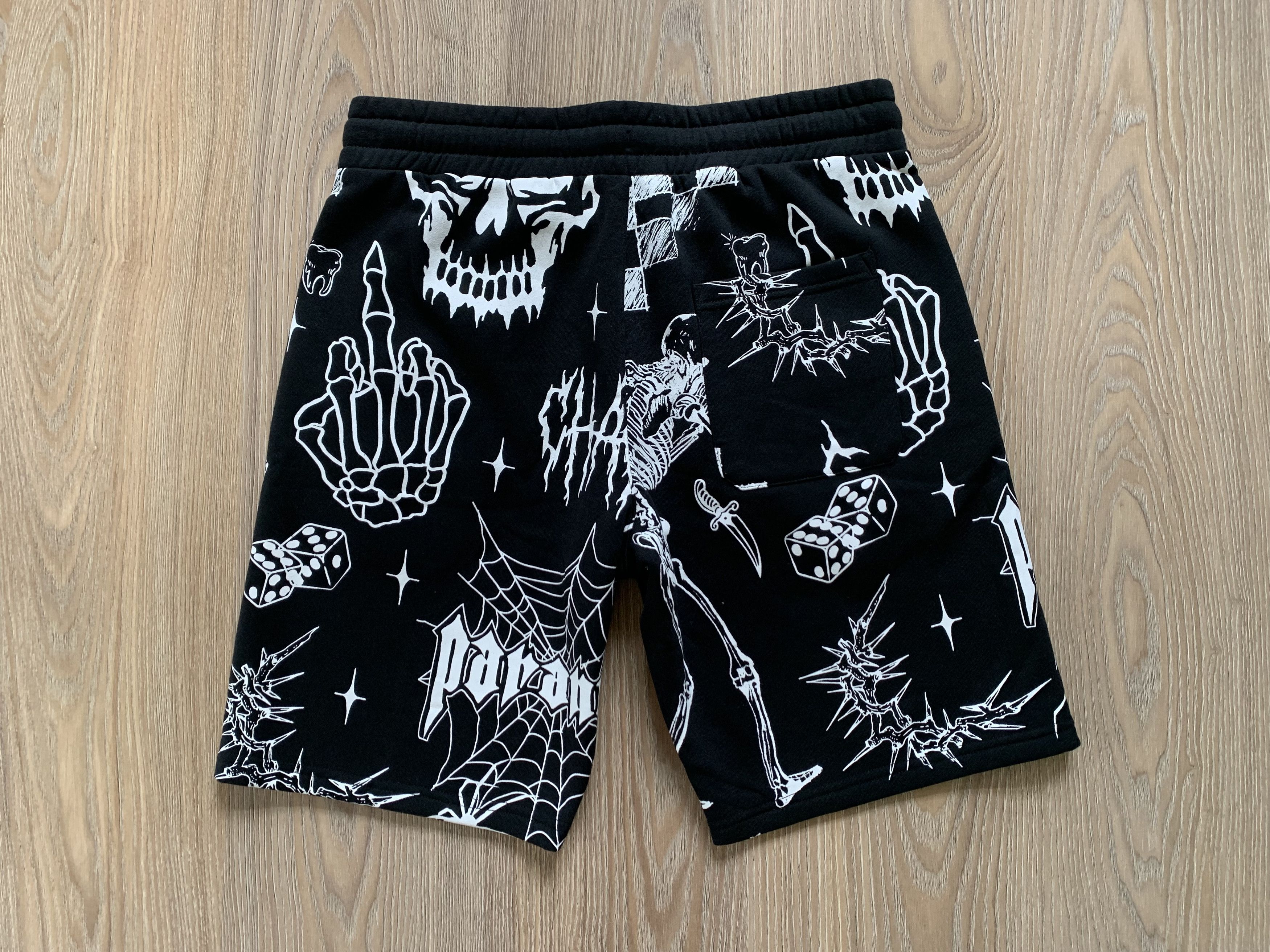 Other Fishbone Cotton Black Printed Shorts Size US 33 - 3 Thumbnail