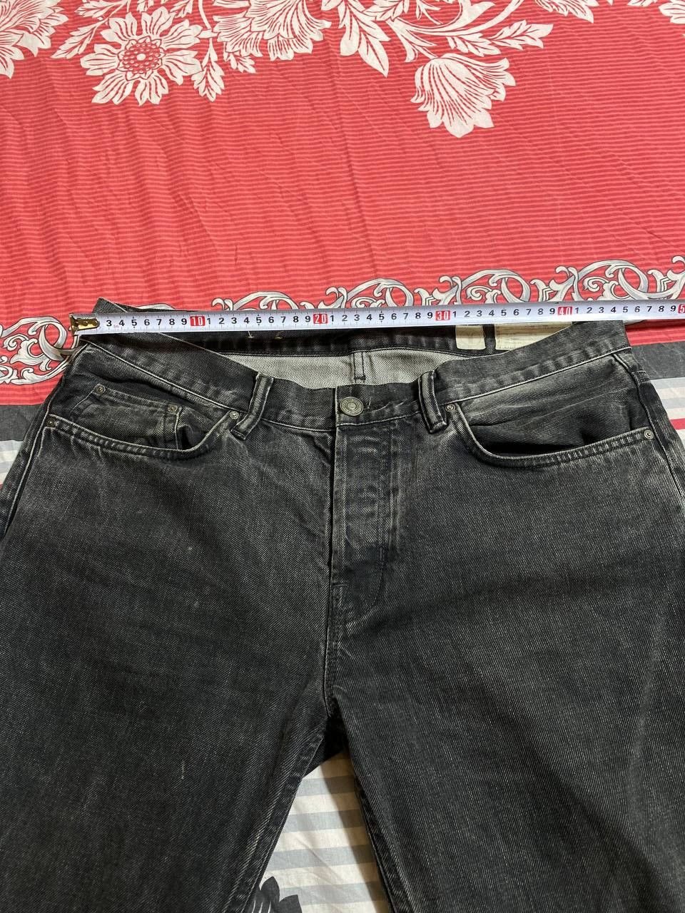 Allsaints × Vintage Allsaints Vintage Y2K Distressed Washed Slammer Jeans Size US 34 / EU 50 - 9 Thumbnail