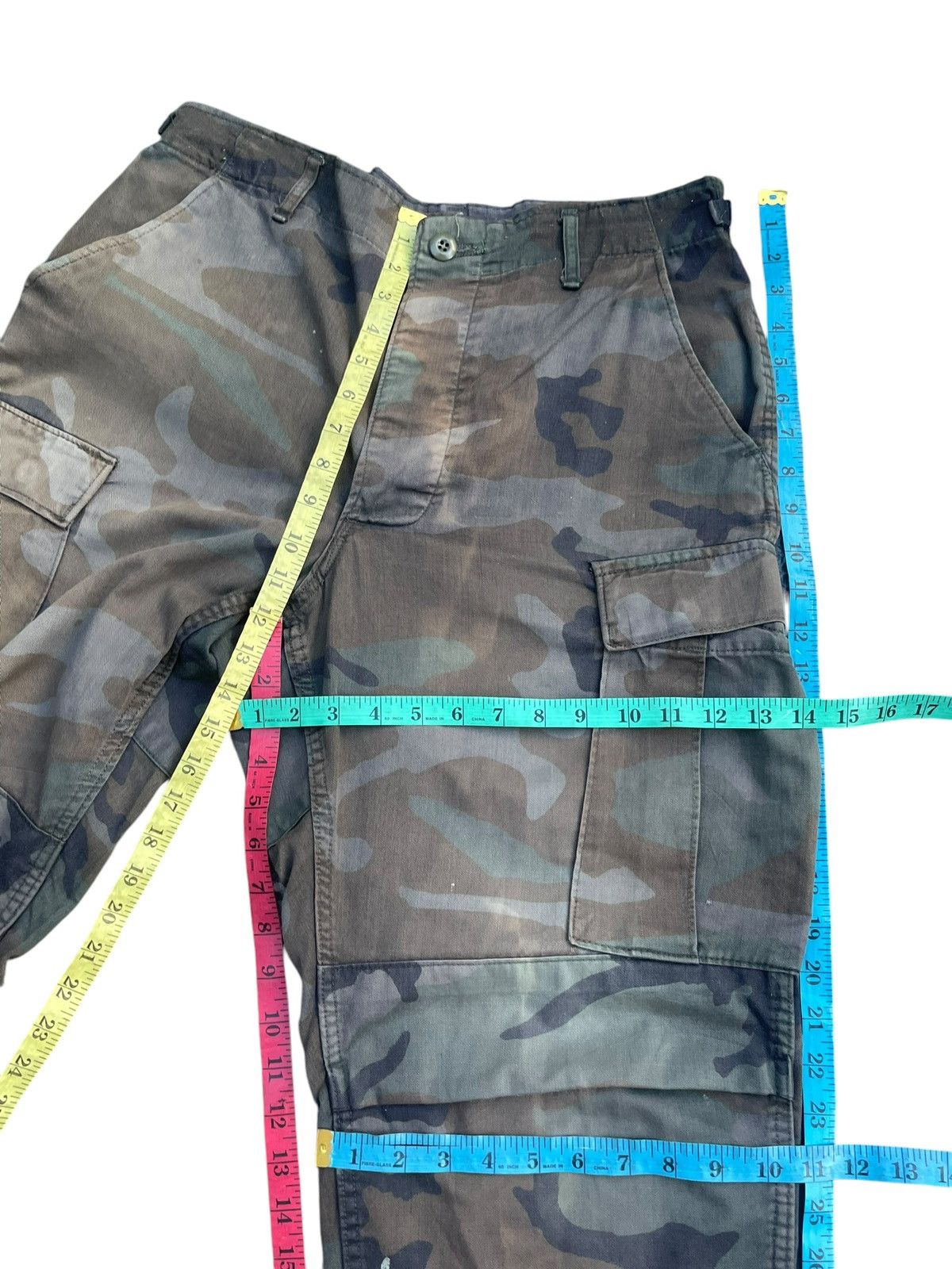 Vintage Vintage USMC Woodland Camouflage Size US 33 - 13 Thumbnail