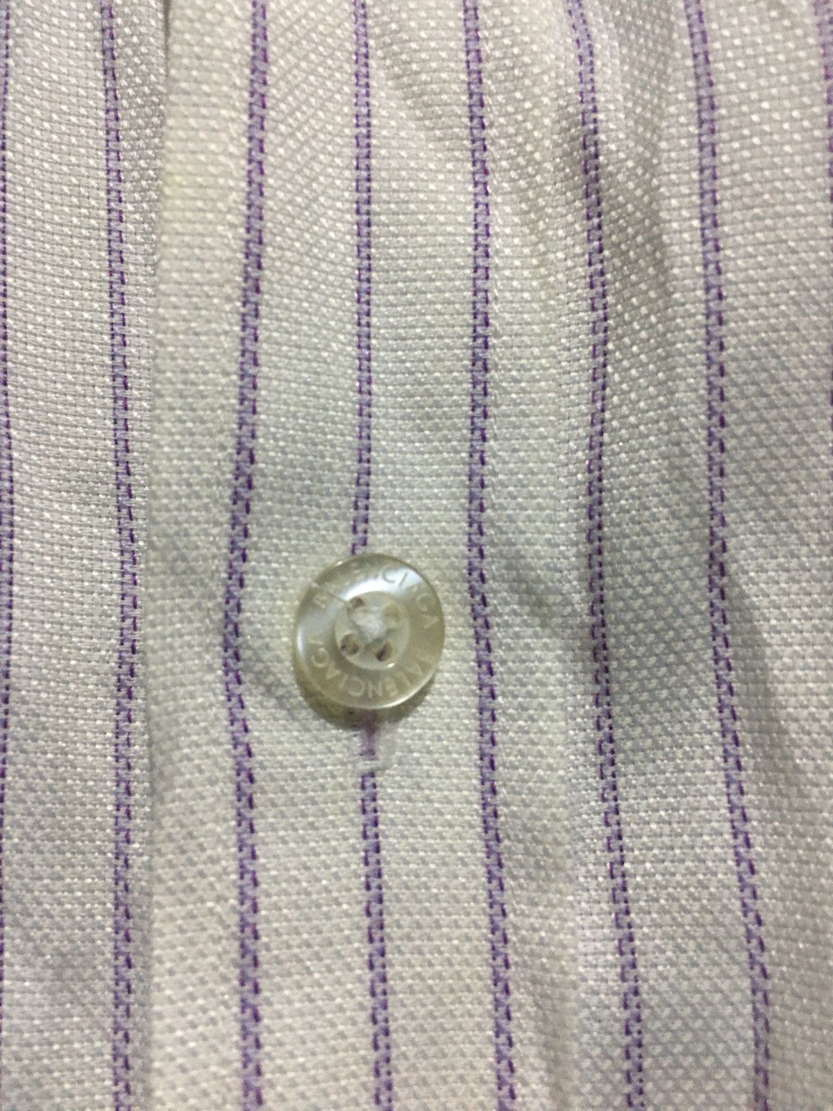 Balenciaga BALENCIAGA STRIPED SHIRT BUTTON UPS Size US M / EU 48-50 / 2 - 10 Thumbnail