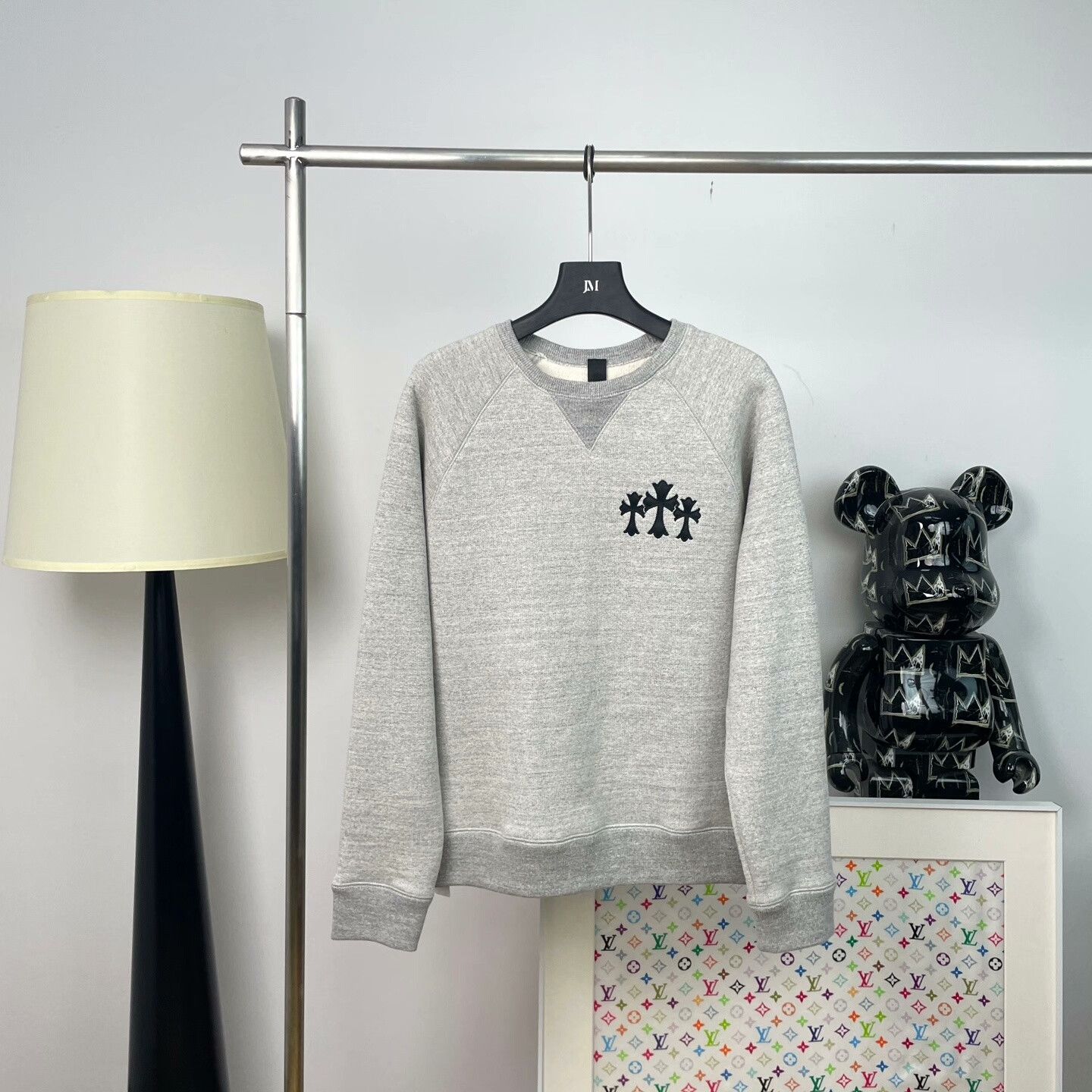 Chrome Hearts chrome hearts gray long sleeve sweatshirt Size US M / EU 48-50 / 2 - 1 Thumbnail