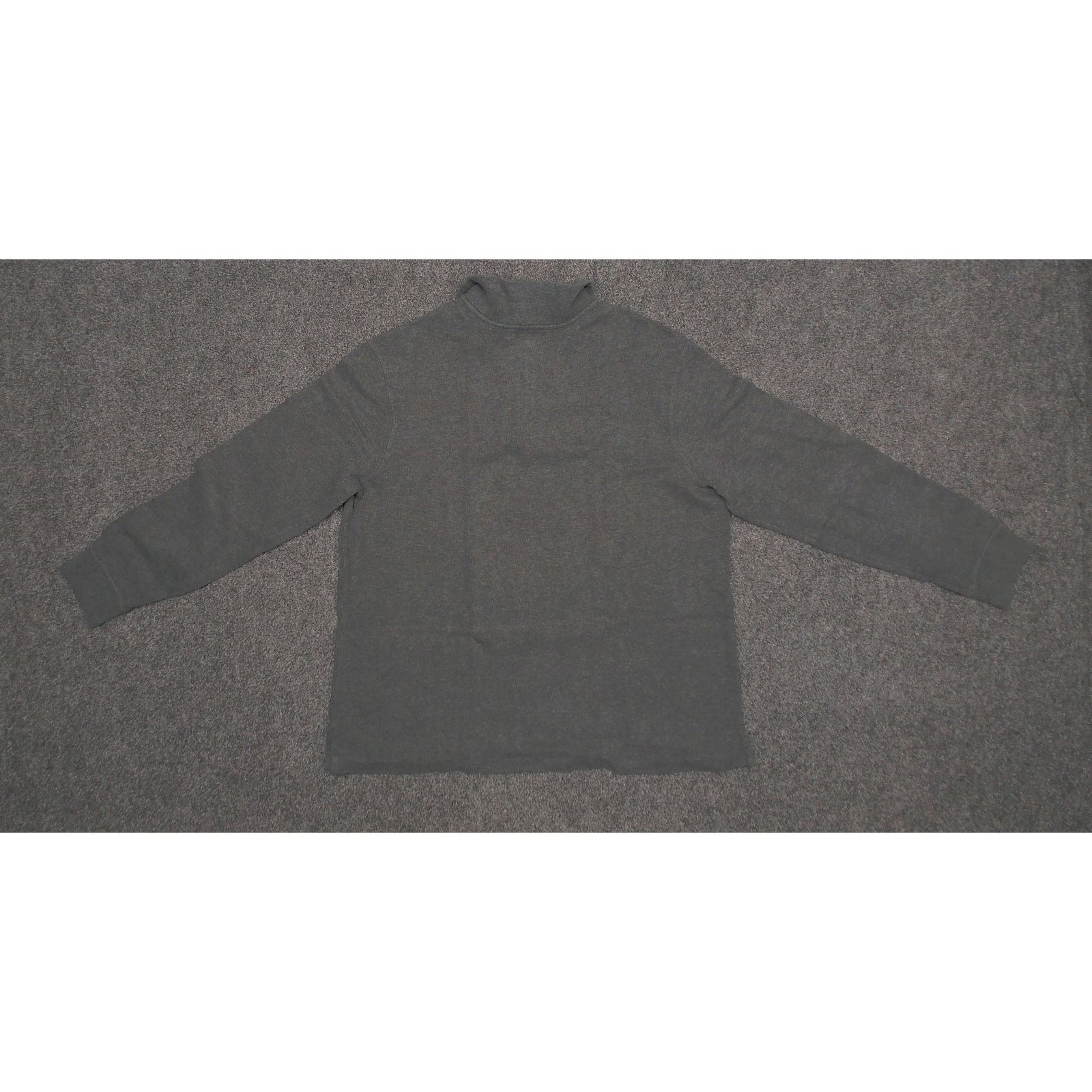 Polo Ralph Lauren Y2K Polo Ralph Lauren Gray Boxy Quarter Zip Sweater XXL Size US XXL / EU 58 / 5 - 6 Thumbnail