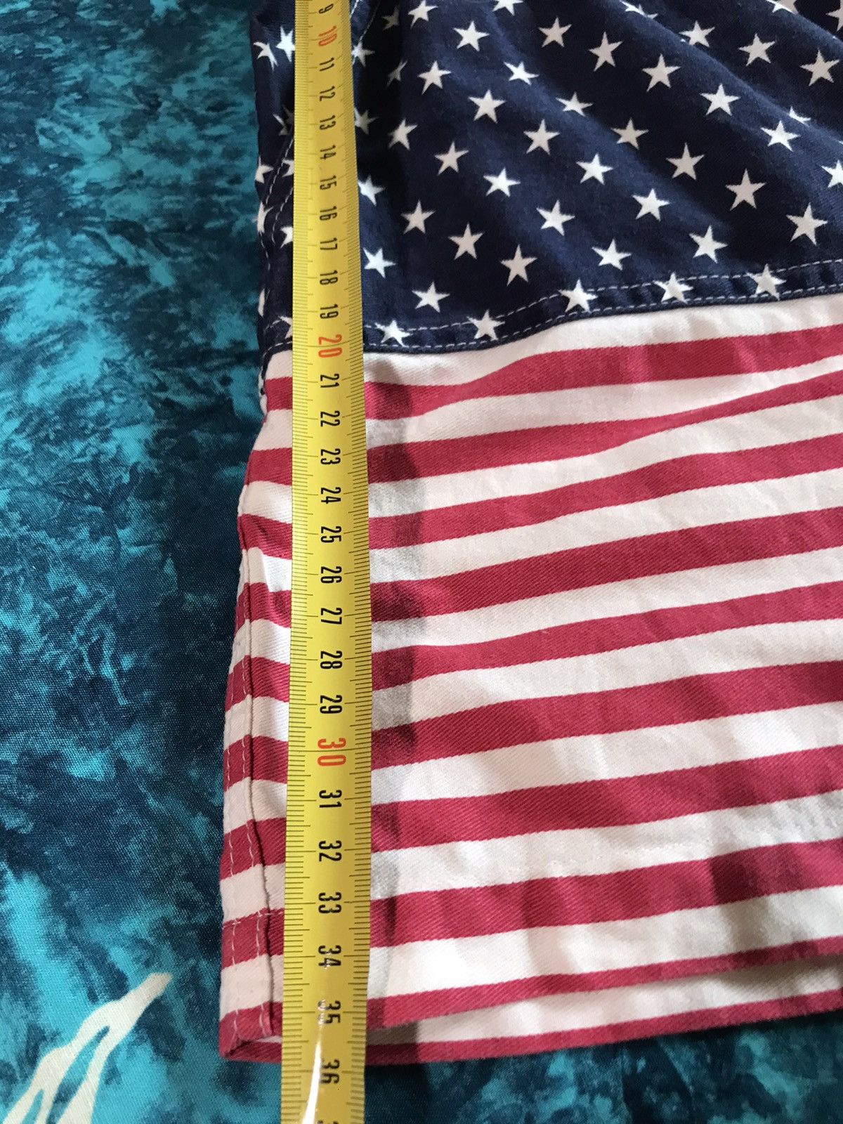 Chubbies Chubbies Stretch Twill Short American Flag Size US 29 - 8 Thumbnail