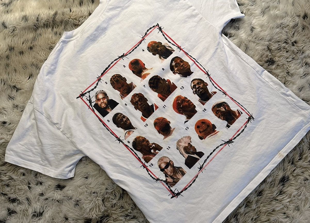 NBA × Sergio Calabasas Dennis Rodman HairCuts Tee Size US M / EU 48-50 / 2 - 4 Thumbnail