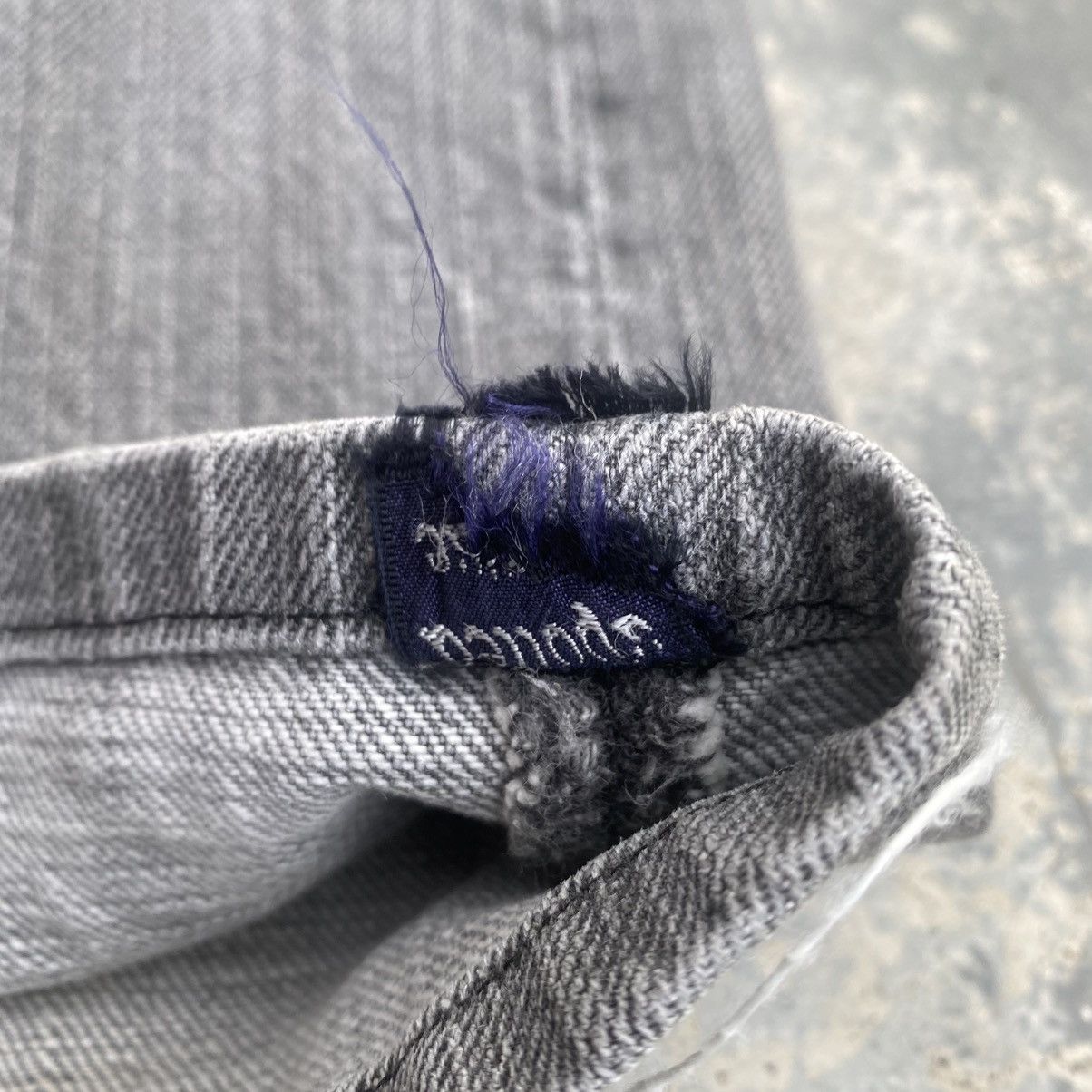 Yohji Yamamoto Rare YOHJI YAMAMOTO Femme Mode Magic Wash Jeans Size US 31 - 10 Thumbnail