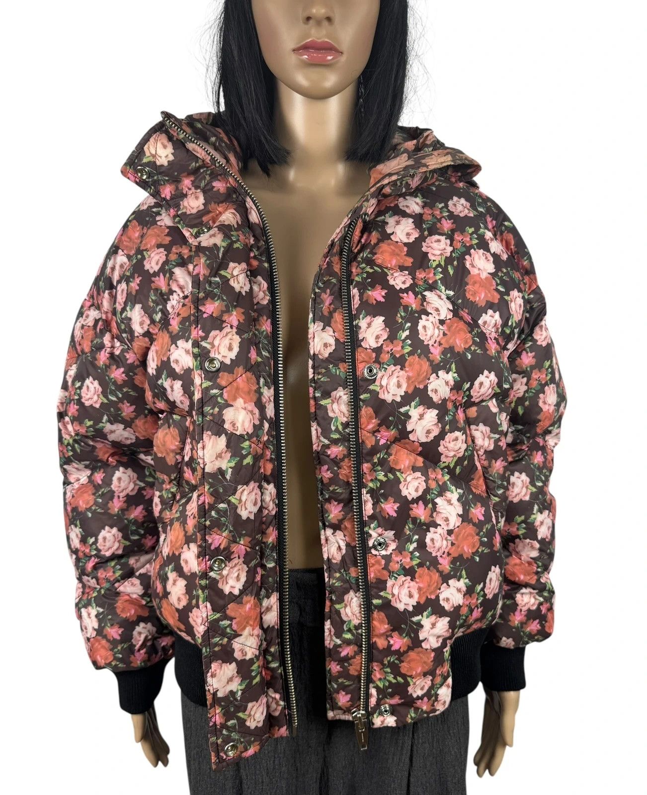 The Kooples The Kooples Down Puffer Jacket Full Printed Floral size 1 Size S / US 4 / IT 40 - 11 Thumbnail