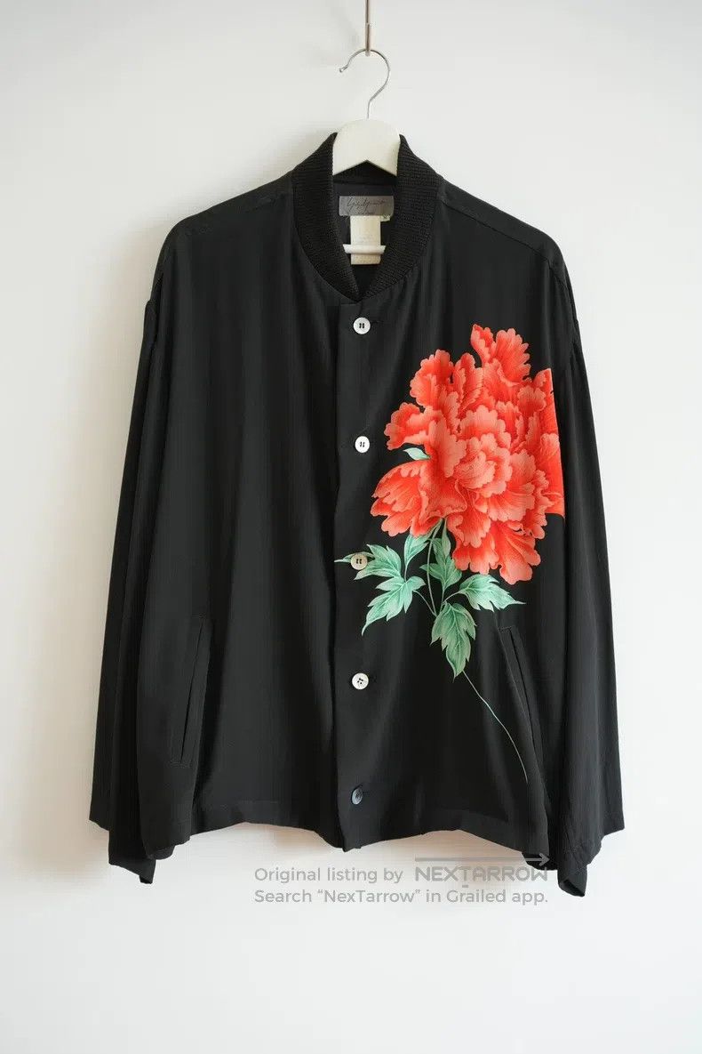 Yohji Yamamoto YOHJI YAMAMOTO Flower and Youth peony silk jacket Size US M / EU 48-50 / 2 - 1 Thumbnail