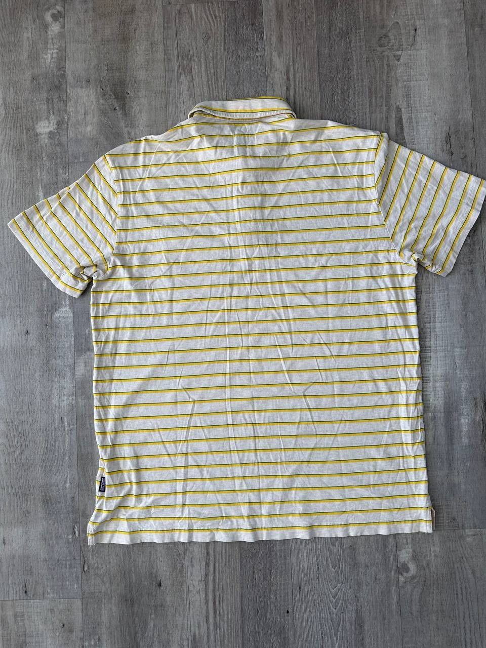 Patagonia Patagonia Striped Polo Shirt - Yellow/White Size US L / EU 52-54 / 3 - 2 Thumbnail
