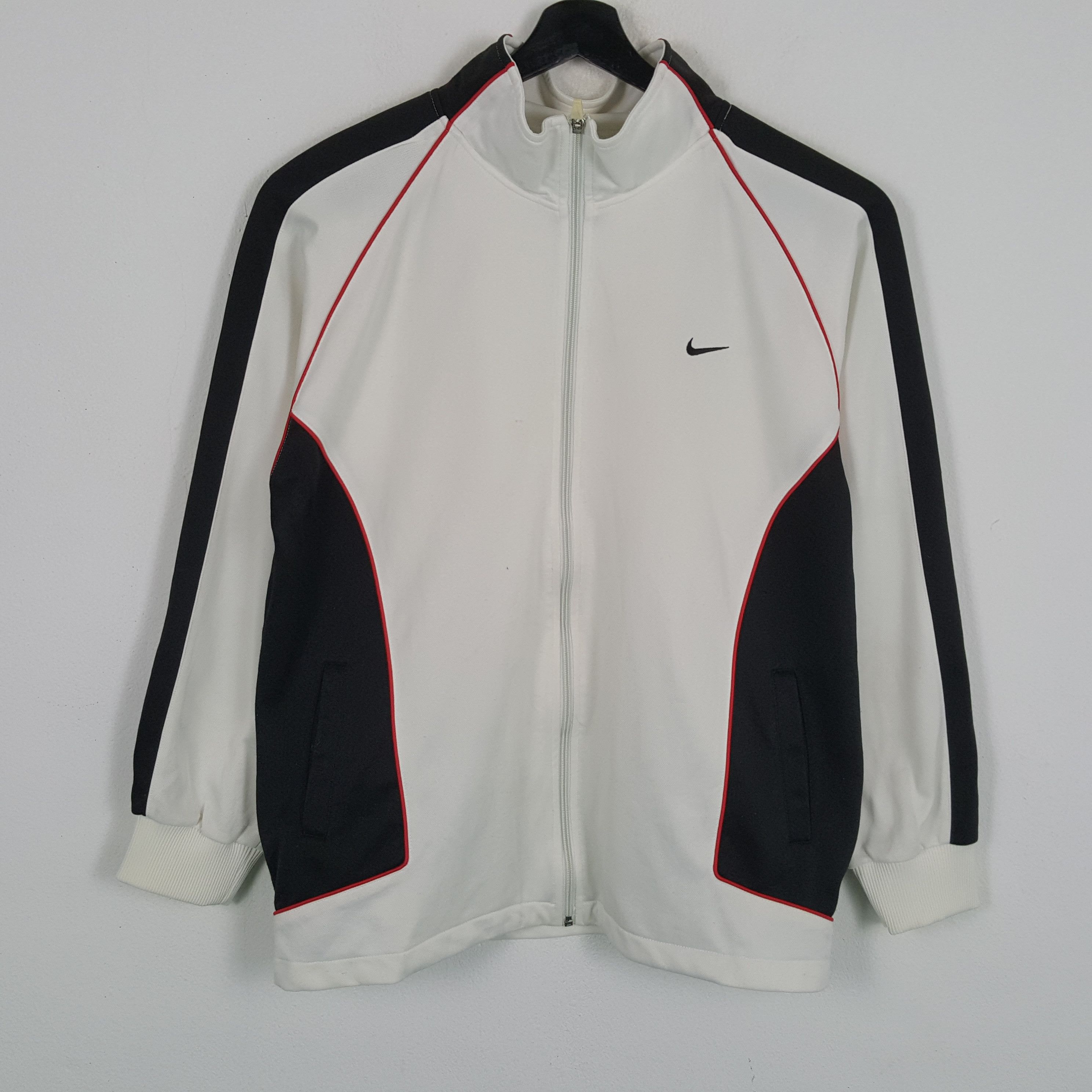 Nike × Vintage NIKE Sportswear Jacket Style Big Logo Design Size US L / EU 52-54 / 3 - 3 Thumbnail