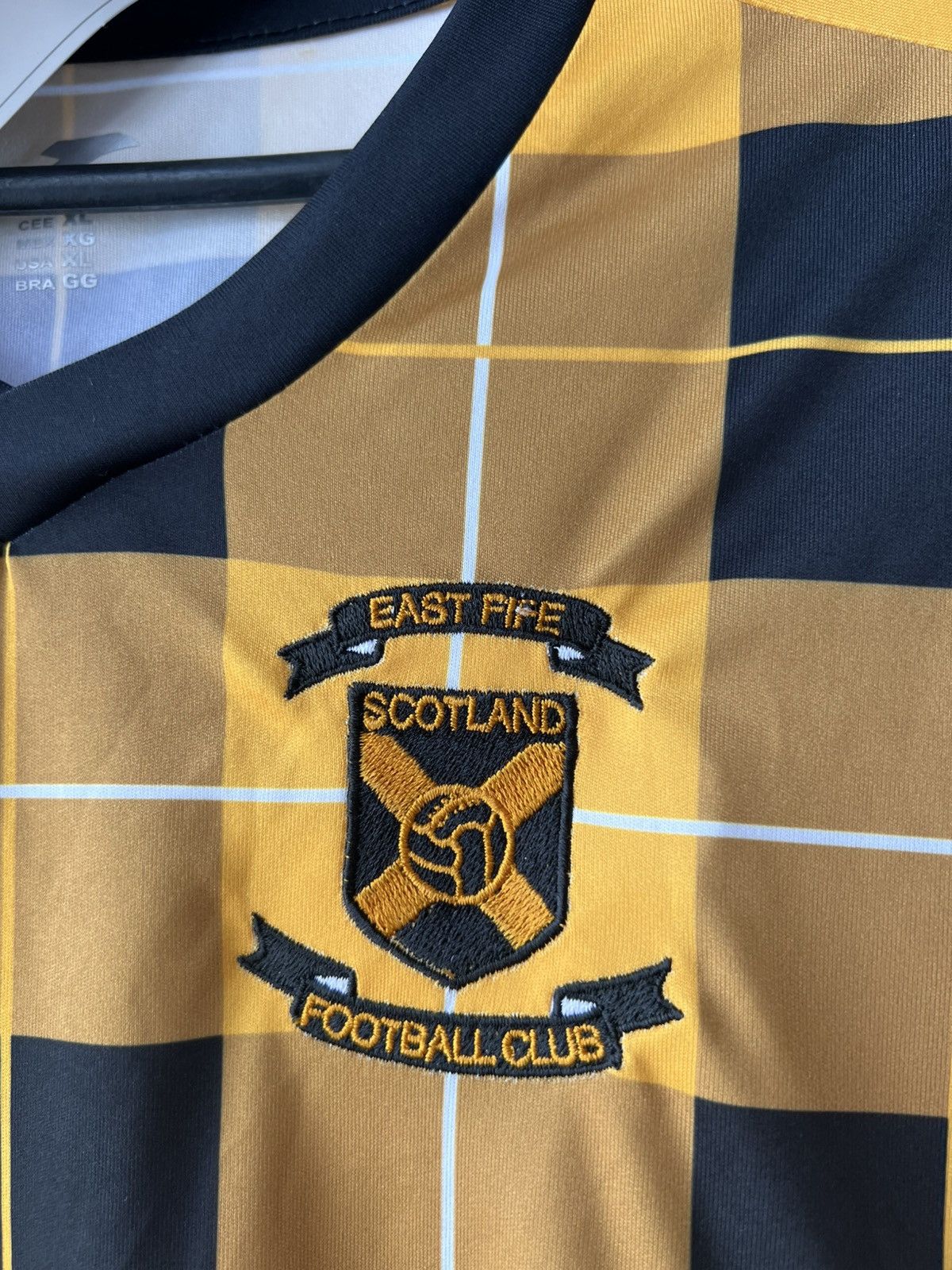 Joma NWT 2020/21 EAST FIFE SCOTLAND HOME SOCCER JERSEY FOOTBALL Size US XL / EU 56 / 4 - 6 Thumbnail