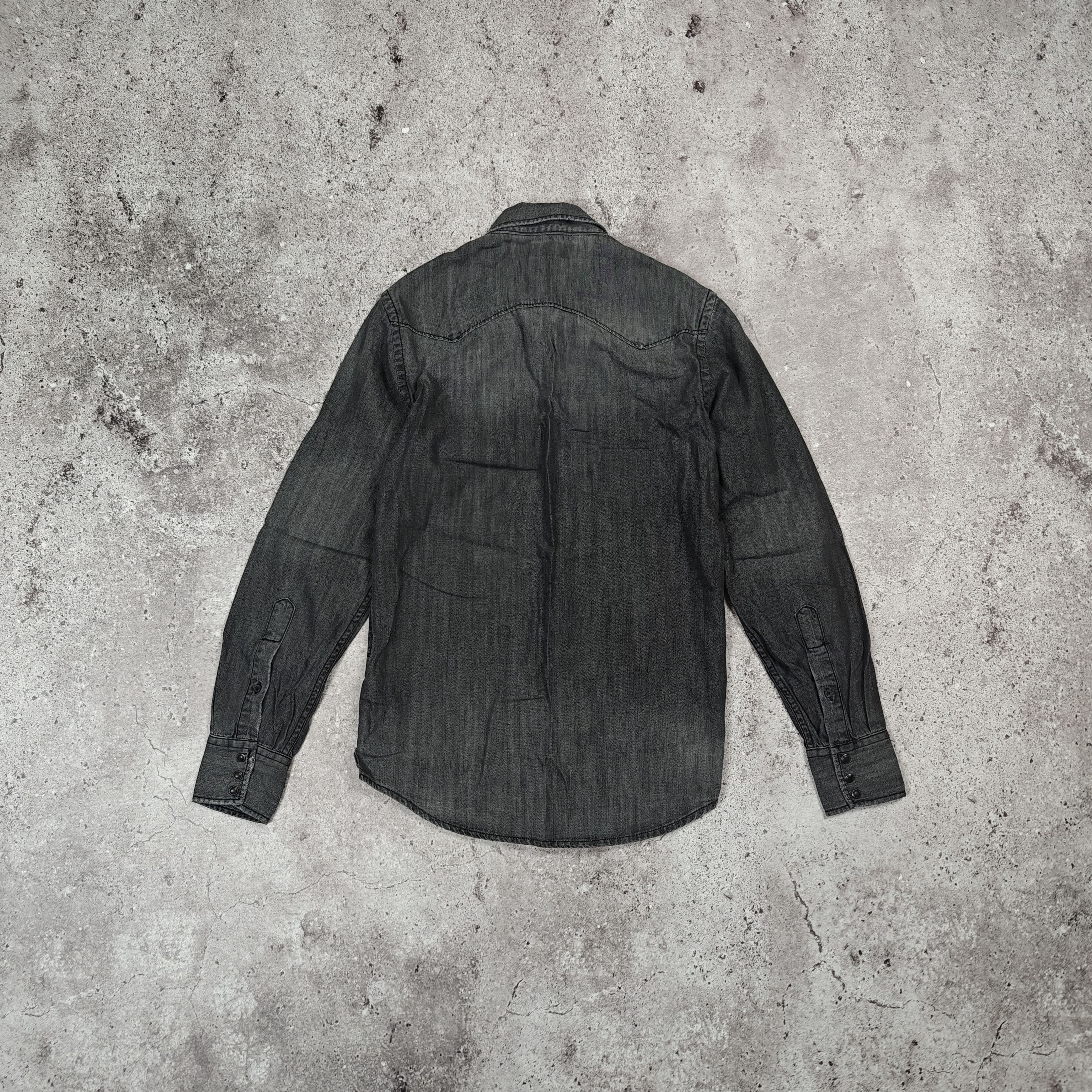 Replay Replay Gray Denim Shirt size S Size US S / EU 44-46 / 1 - 6 Thumbnail