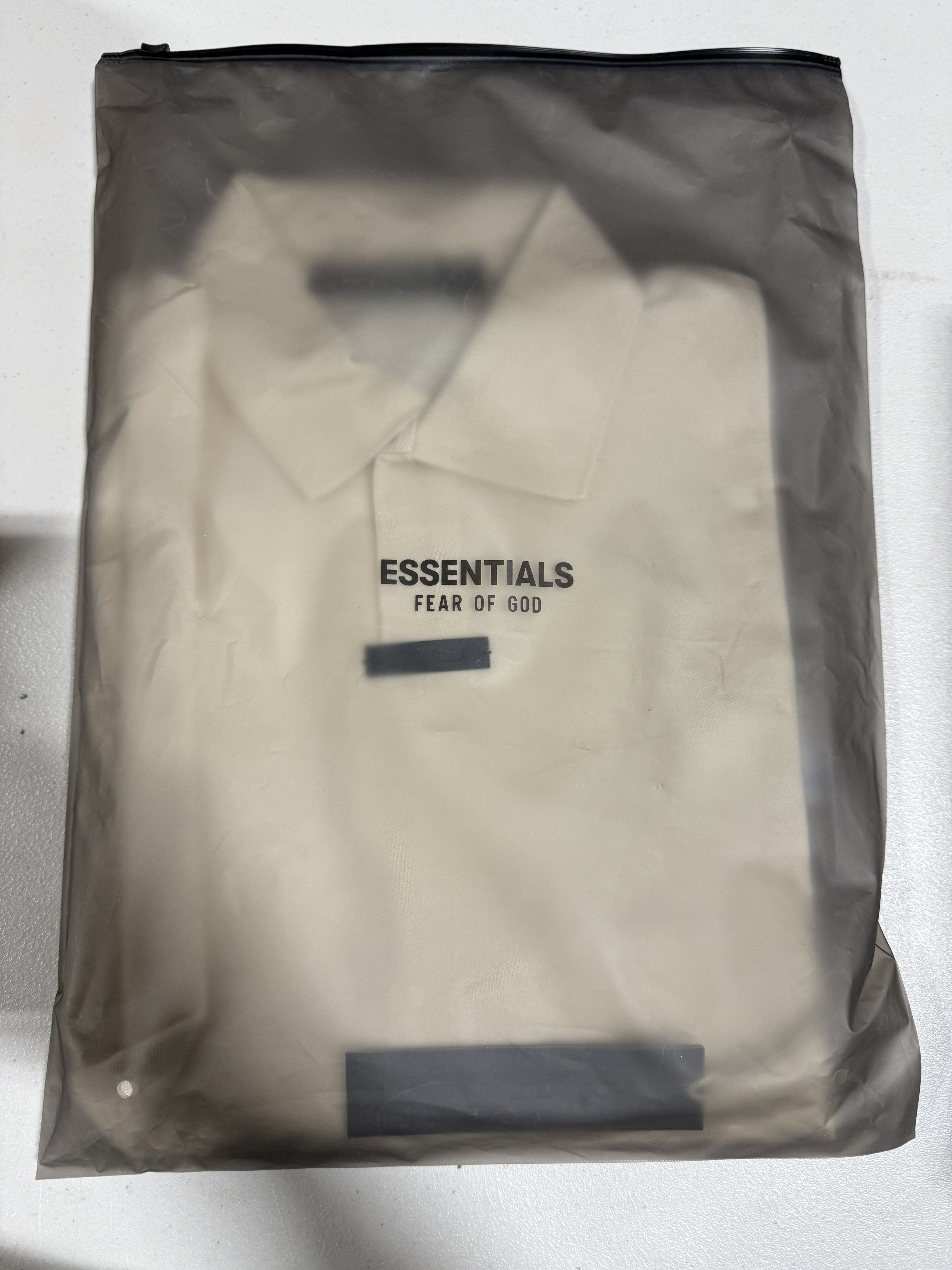 Essentials × Fear of God Fear of God Essentials Pique Long Sleeve Polo Shell Size S Size US S / EU 44-46 / 1 - 3 Thumbnail