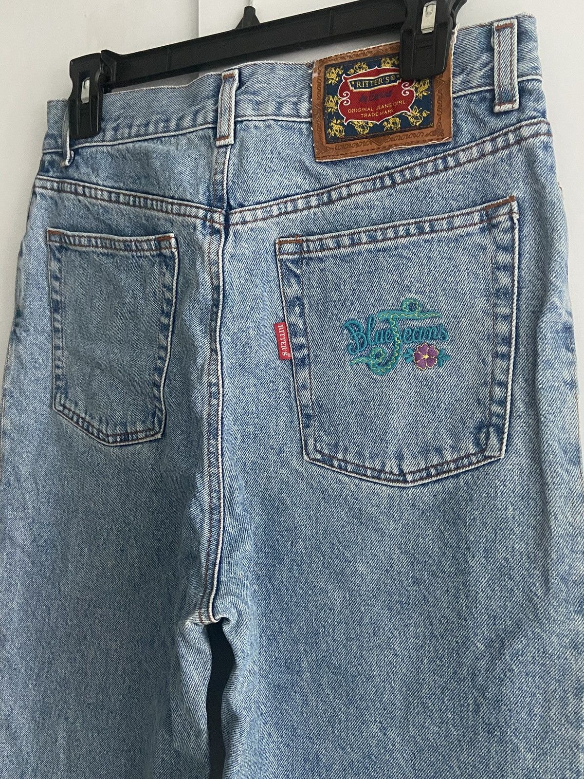 Other Vintage Ritter’s Blue Jeans Made in Italy Heavyweight Denim Size 30" / US 8 / IT 44 - 4 Thumbnail