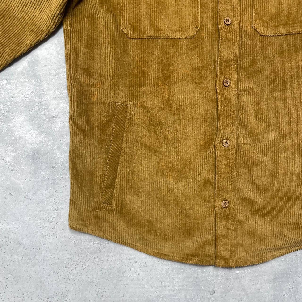 Empyre Empyre Corduroy Button-Up Long Sleeve Shirt Mustard Size S Size US S / EU 44-46 / 1 - 11 Thumbnail