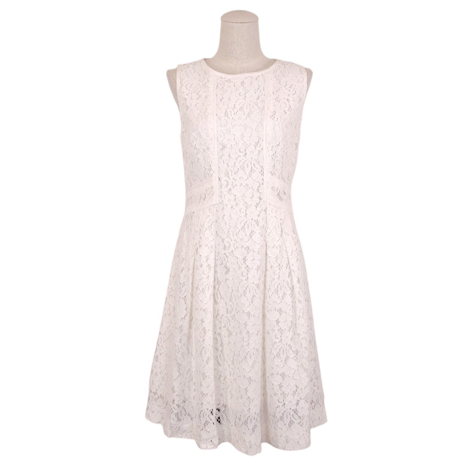 Other Lauren Ralph Lauren Lace Dress White Sz 6P Size M / US 6-8 / IT 42-44 - 1 Thumbnail
