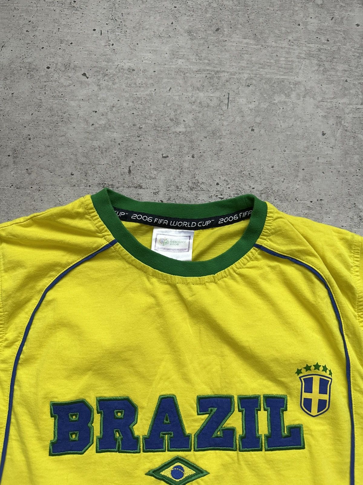 Vintage 2006 Brazil World Cup Vintage Y2K Tank Top Size US XXL / EU 58 / 5 - 4 Thumbnail