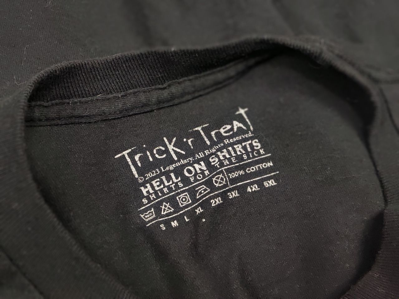 Vintage Trick R Treat Hell on Shirt Logo Long sleeve Vintage Style Size US XL / EU 56 / 4 - 11 Thumbnail