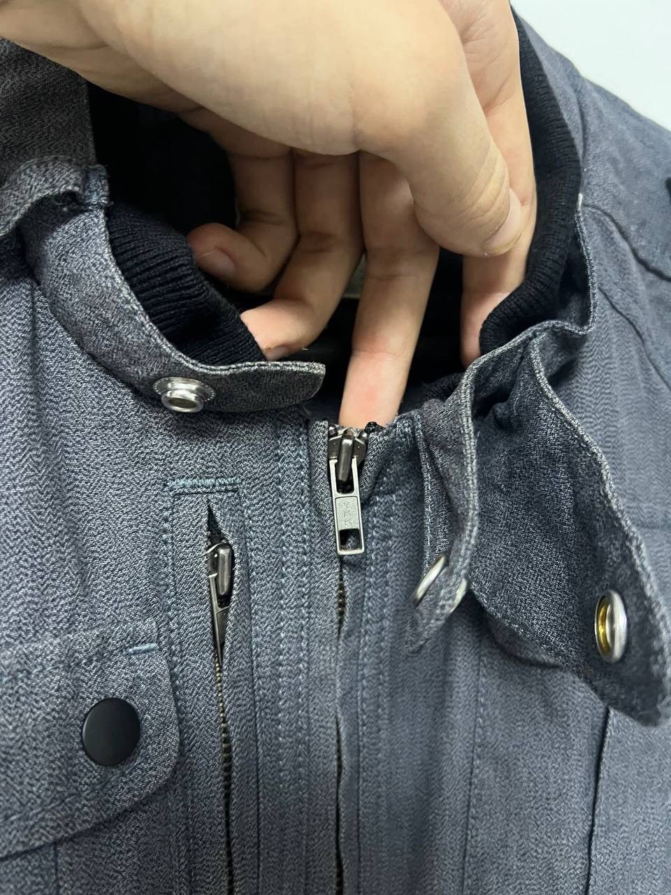 Diesel Vintage Diesel Bomber Jacket Multi Pocket Avangard Style XXL Size US XXL / EU 58 / 5 - 14 Thumbnail