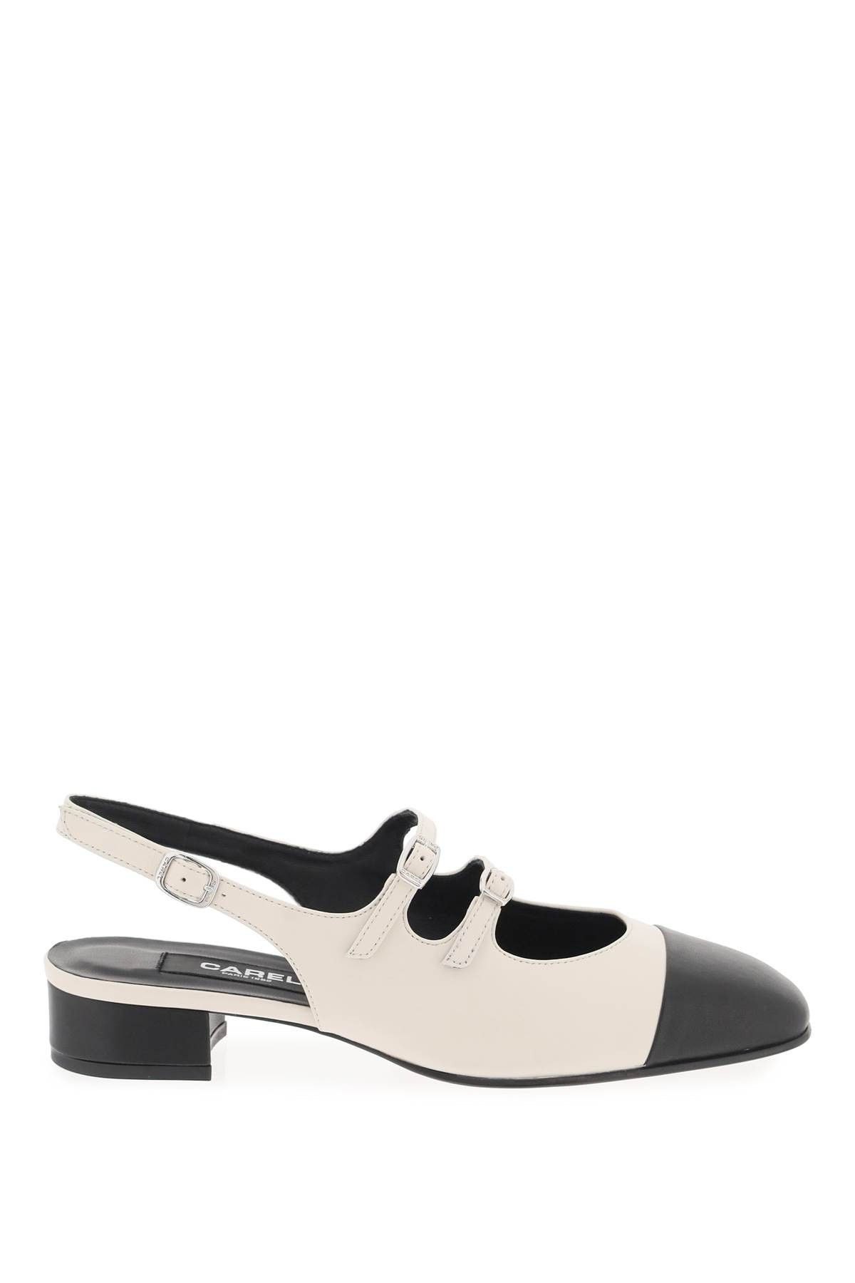 image of Carel Paris Carel Mary Jane Apricot Del Shoes in Beige Noir, Women's (Size 9)