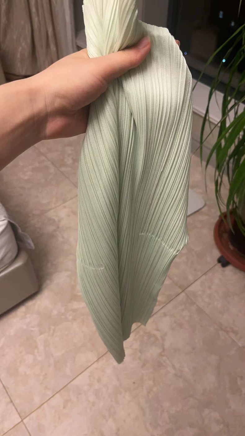 Issey Miyake issey miyake size:3 Green pleated coat Size XXS / US 00 / IT 34 - 2 Thumbnail