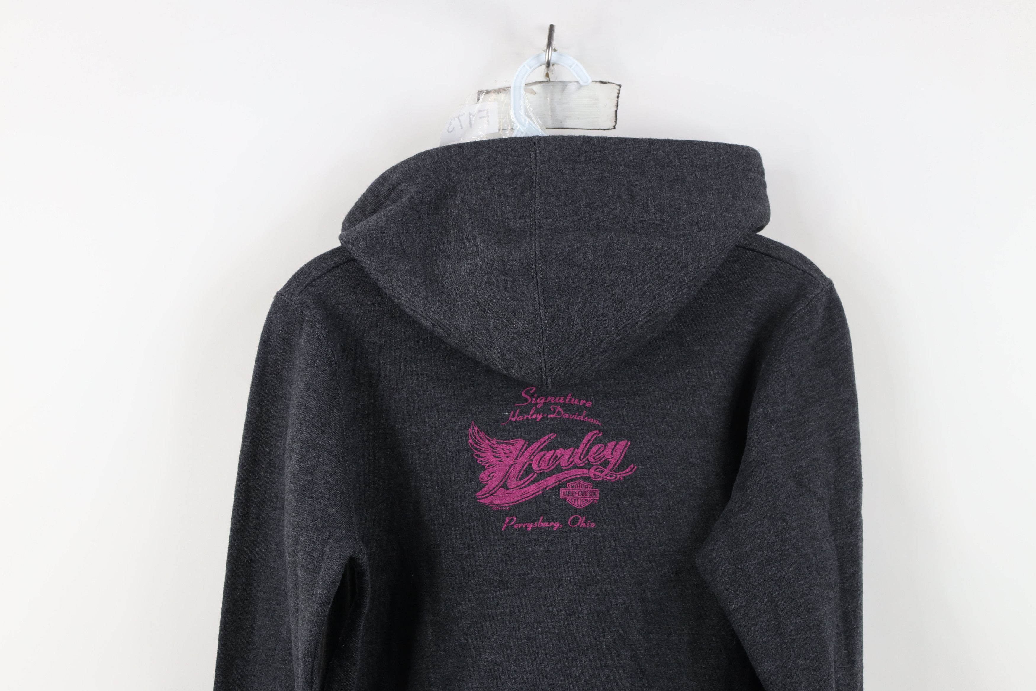 Harley Davidson Vintage Y2K Harley Davidson Spell Big Logo Hoodie Sweatshirt Size US S / EU 44-46 / 1 - 13 Thumbnail