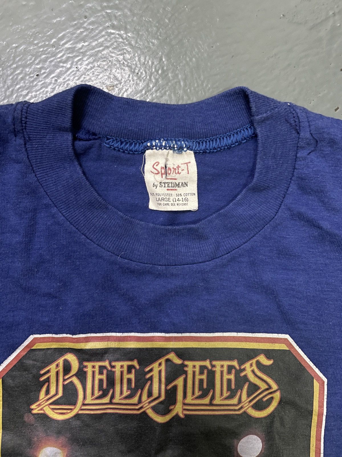 Band Tees × Vintage RARE Vintage 70s Bee Gees “IRON-ON” Band Tees Size US XS / EU 42 / 0 - 4 Thumbnail